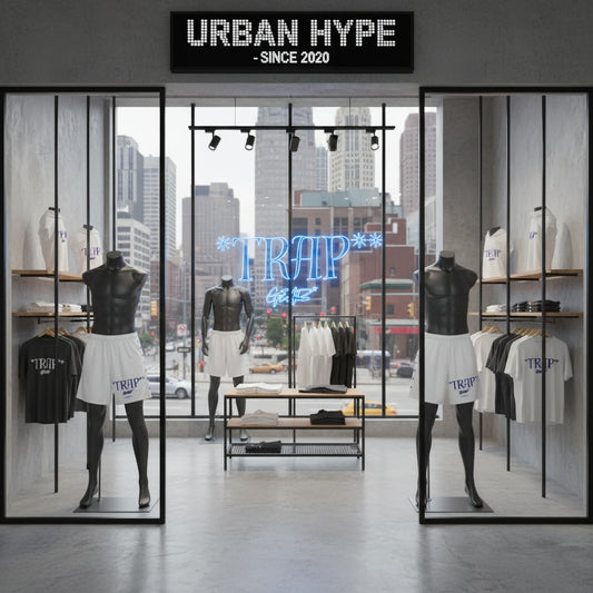 TrapGear Athletic Men's Jogger Shorts — Performance AOP Training Shorts