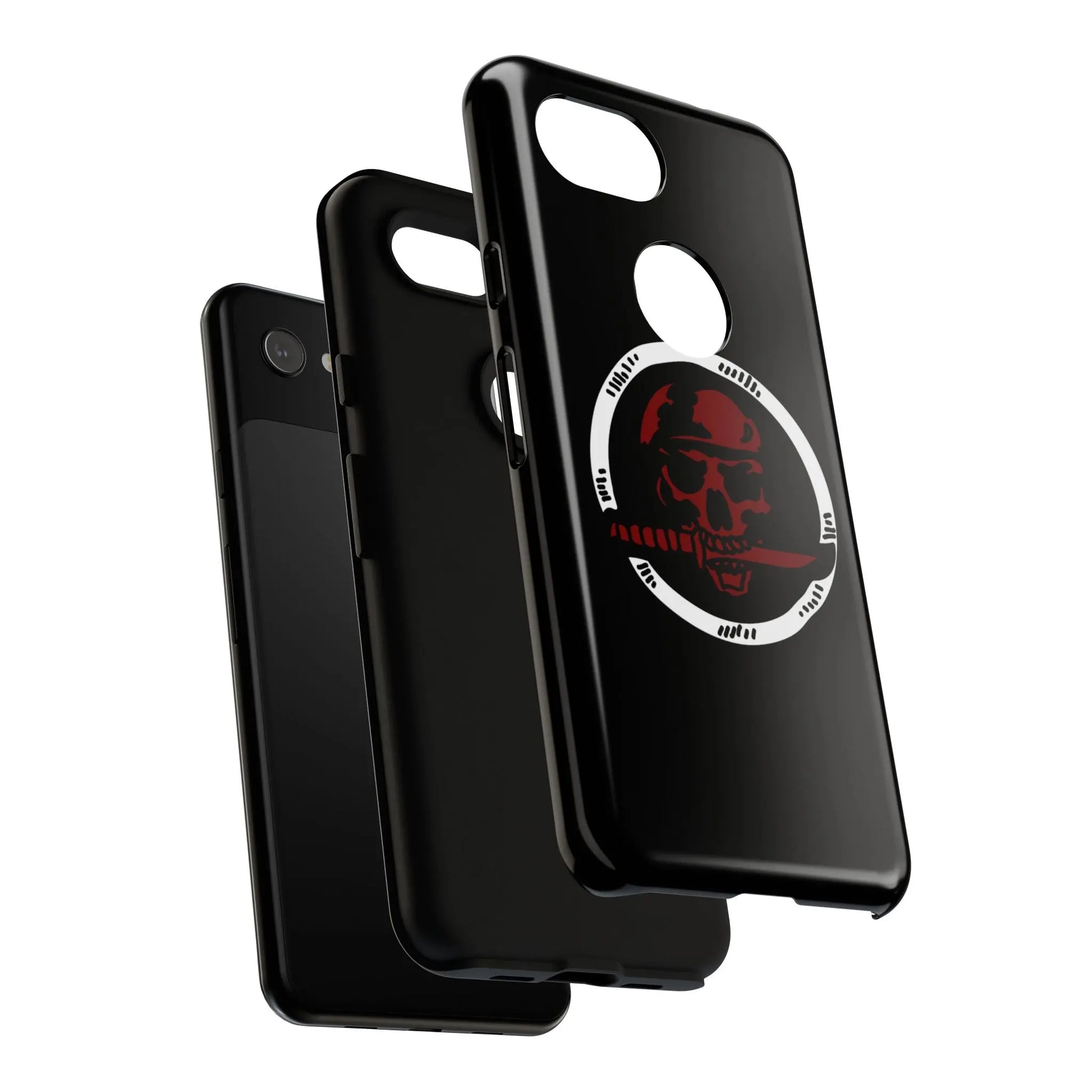Phone Case - Skull and Sword Edgy Smartphone Cover for Men Printify