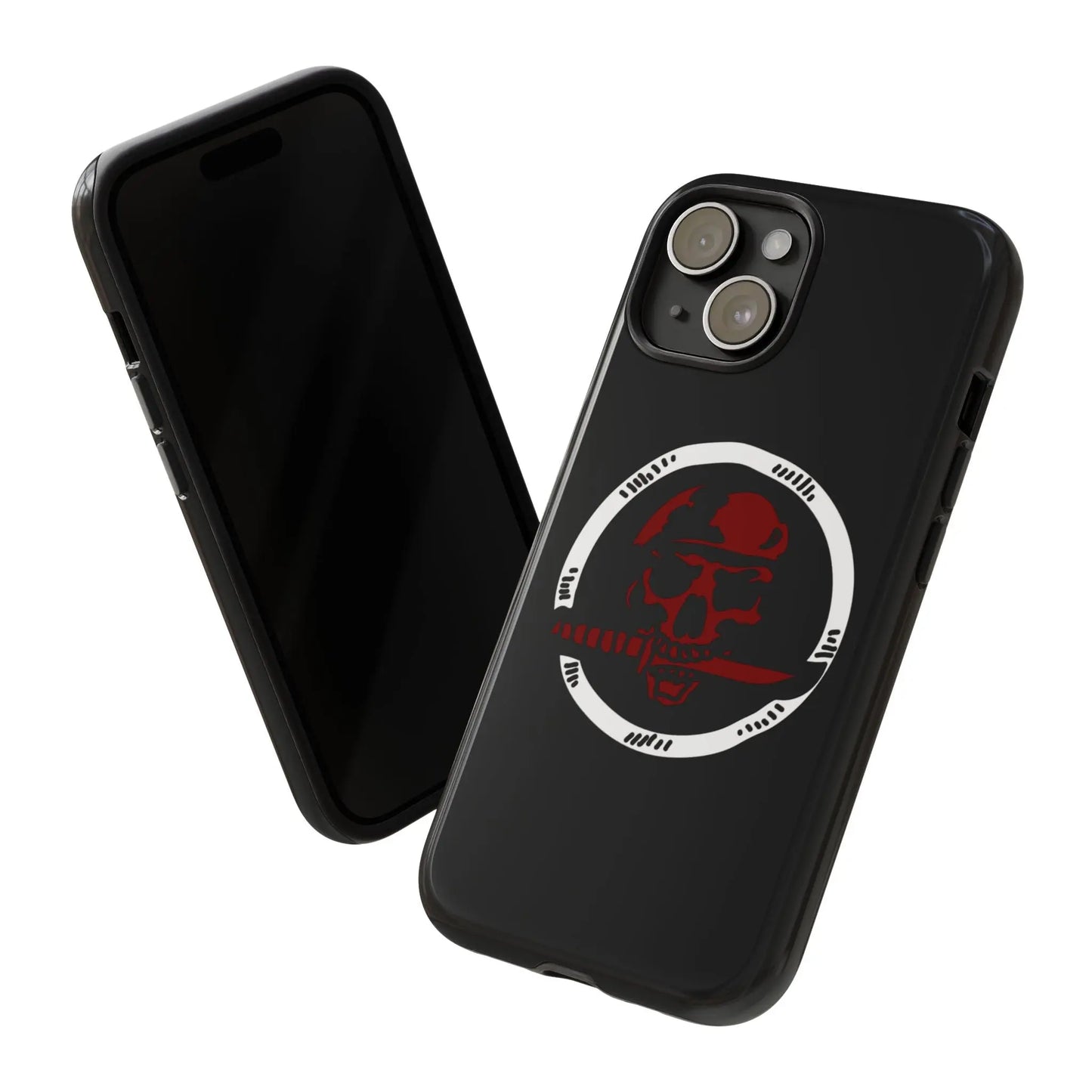 Phone Case - Skull and Sword Edgy Smartphone Cover for Men Printify