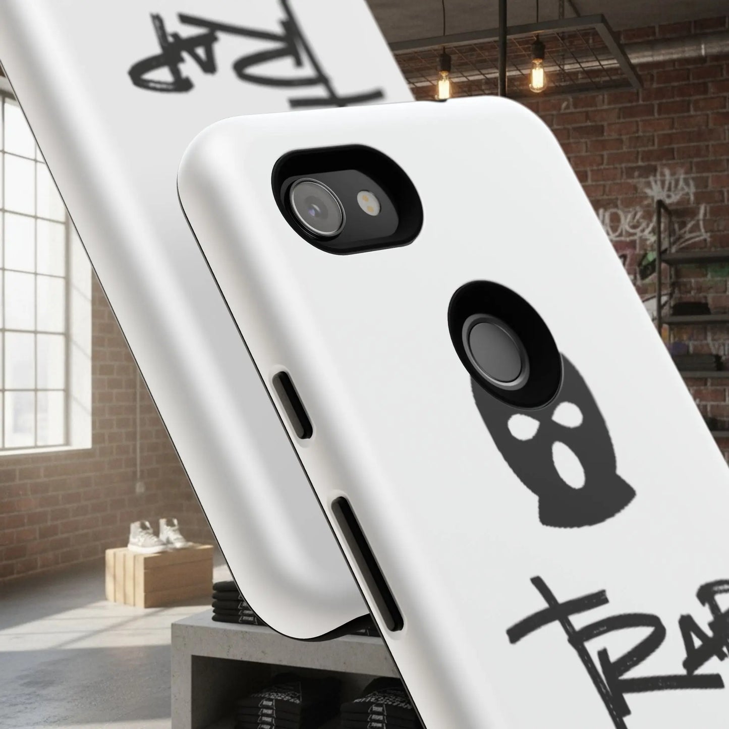 Phone Case - 'Trap Threads' Skully Logo Protective Cover Trap Threads clothing