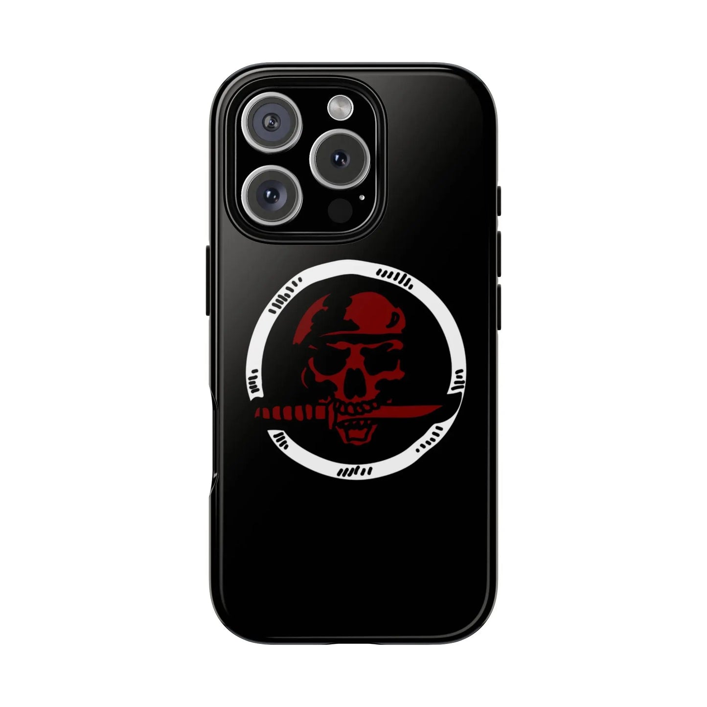 Phone Case - Skull and Sword Edgy Smartphone Cover for Men Printify
