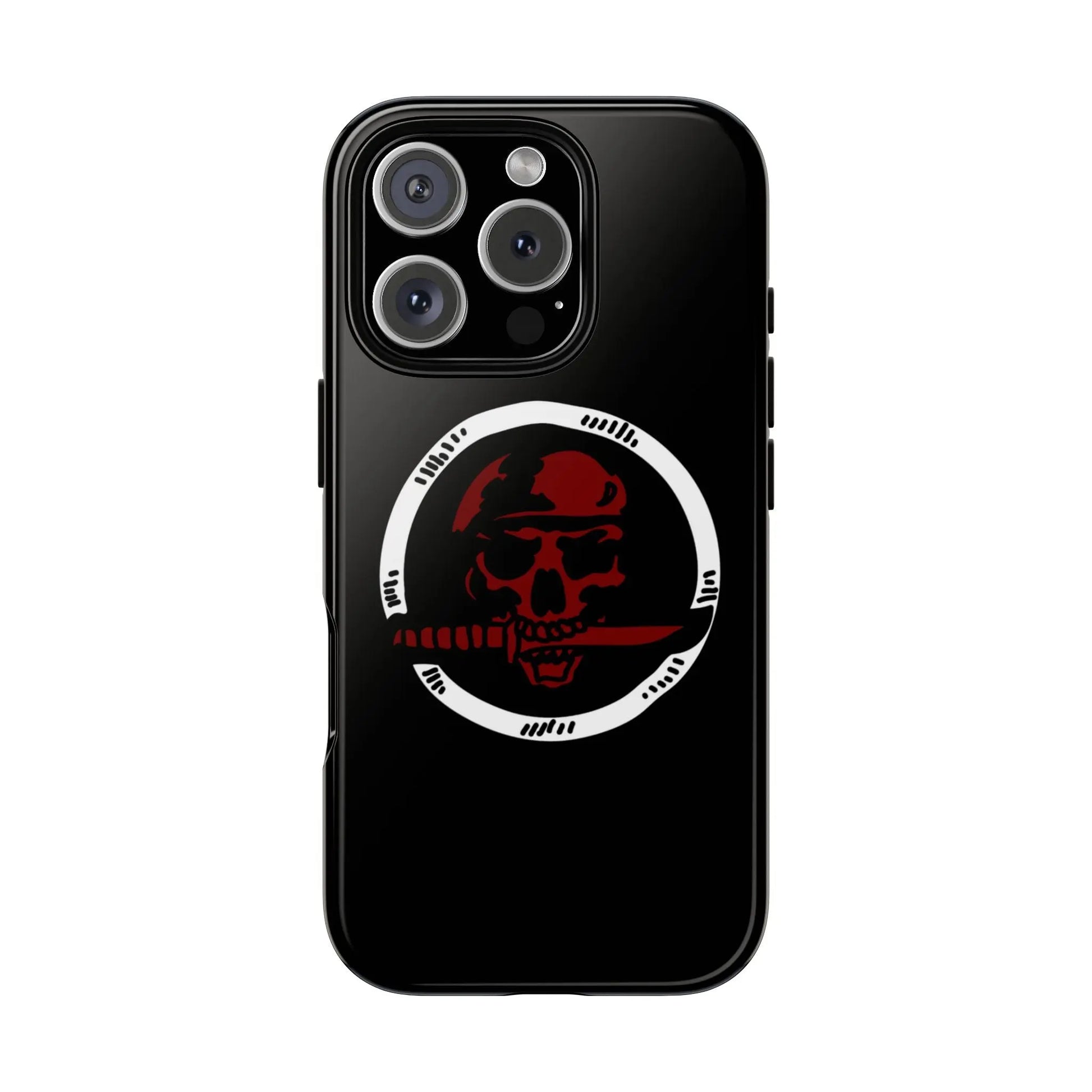 Phone Case - Skull and Sword Edgy Smartphone Cover for Men Printify