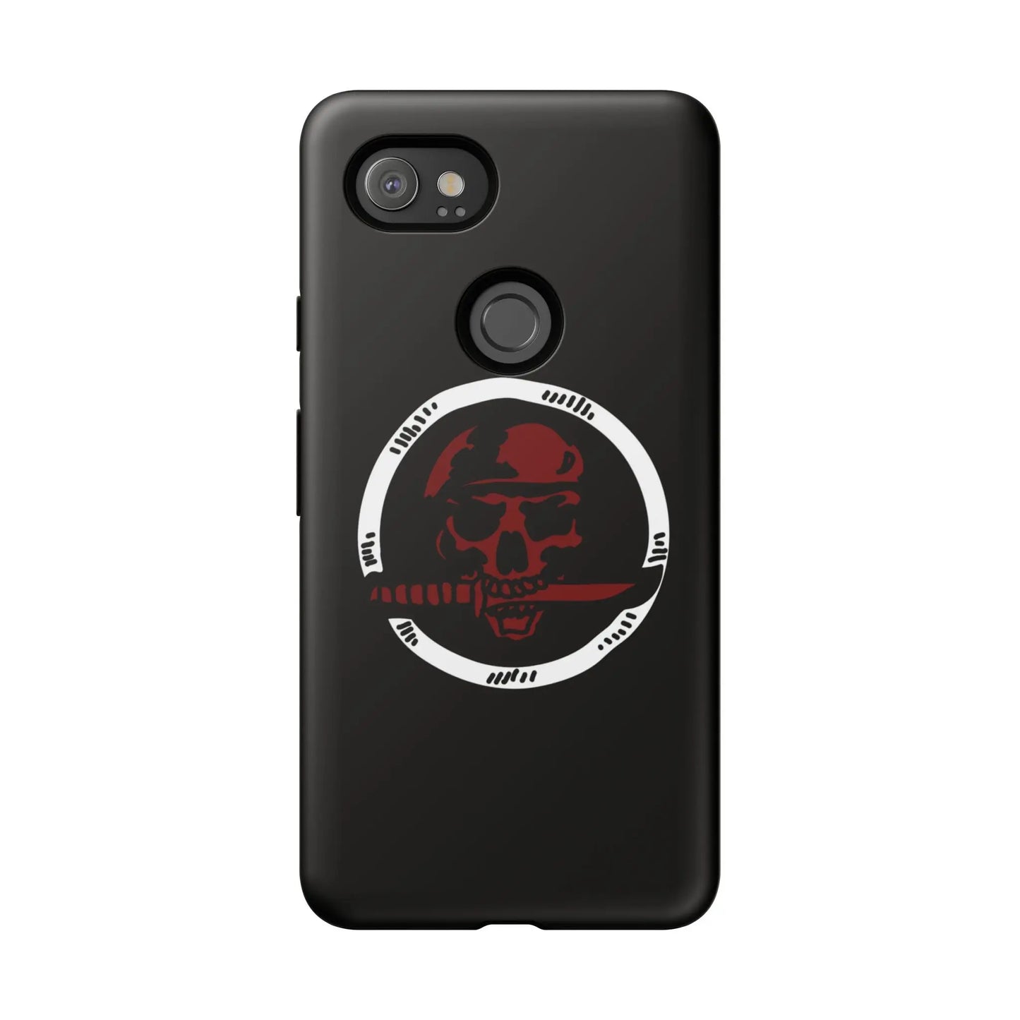 Phone Case - Skull and Sword Edgy Smartphone Cover for Men Printify