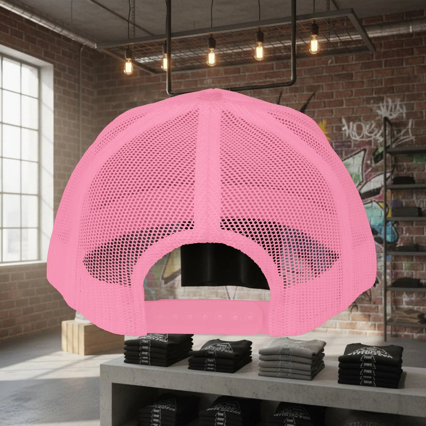 Trucker Cap - Born to Build Trapgear Design Printify