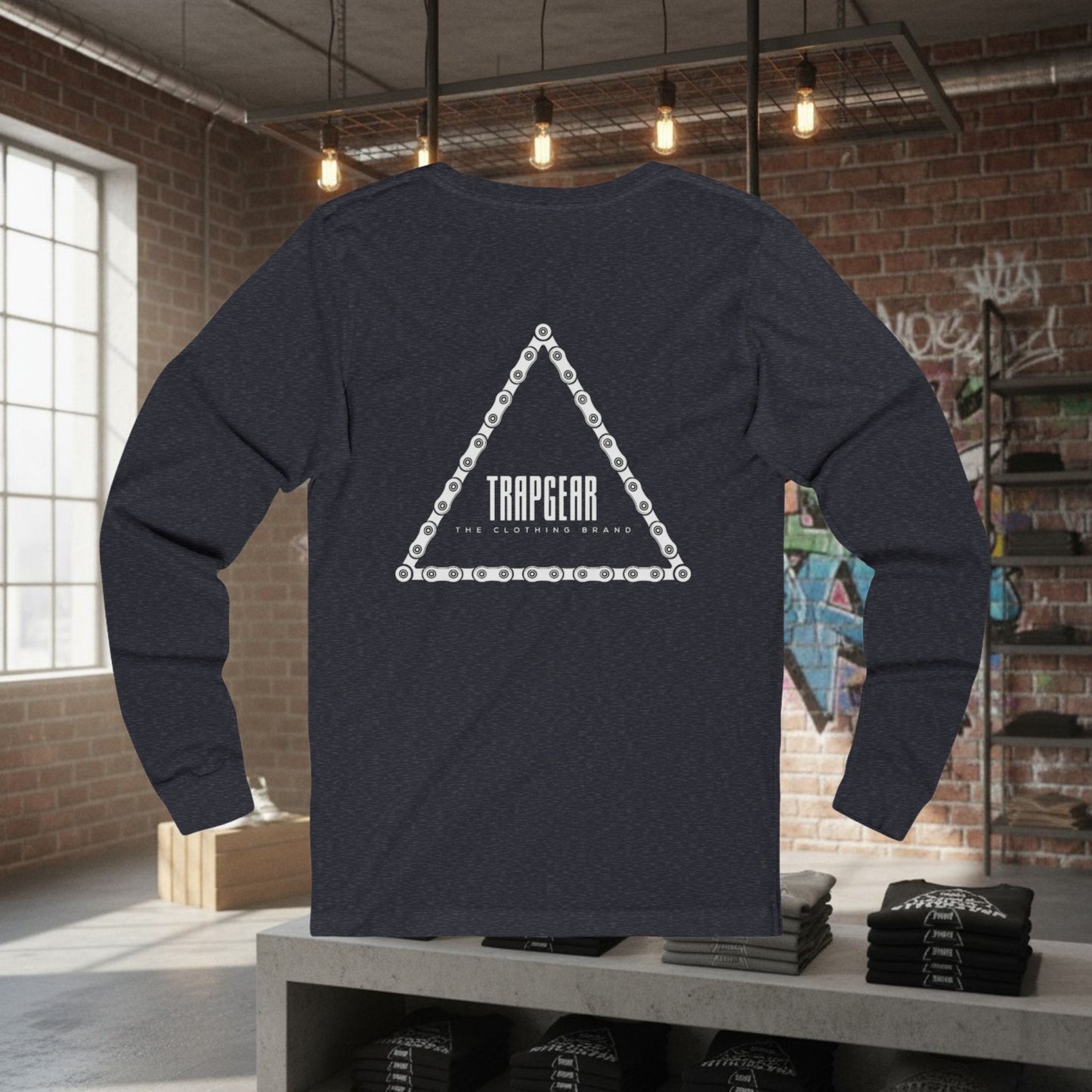 Crown TrapGear Logo Long Sleeve Tee