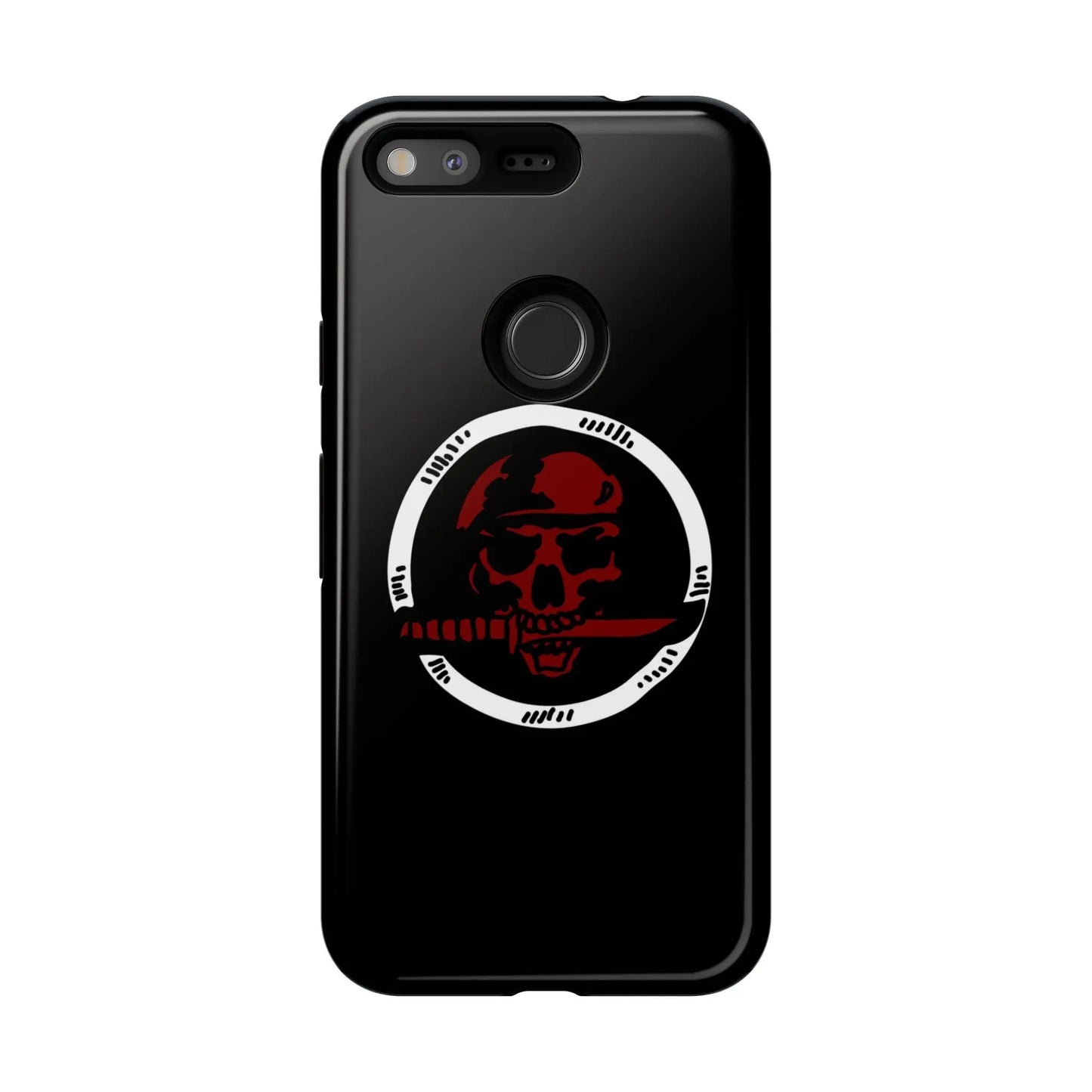 Phone Case - Skull and Sword Edgy Smartphone Cover for Men Printify
