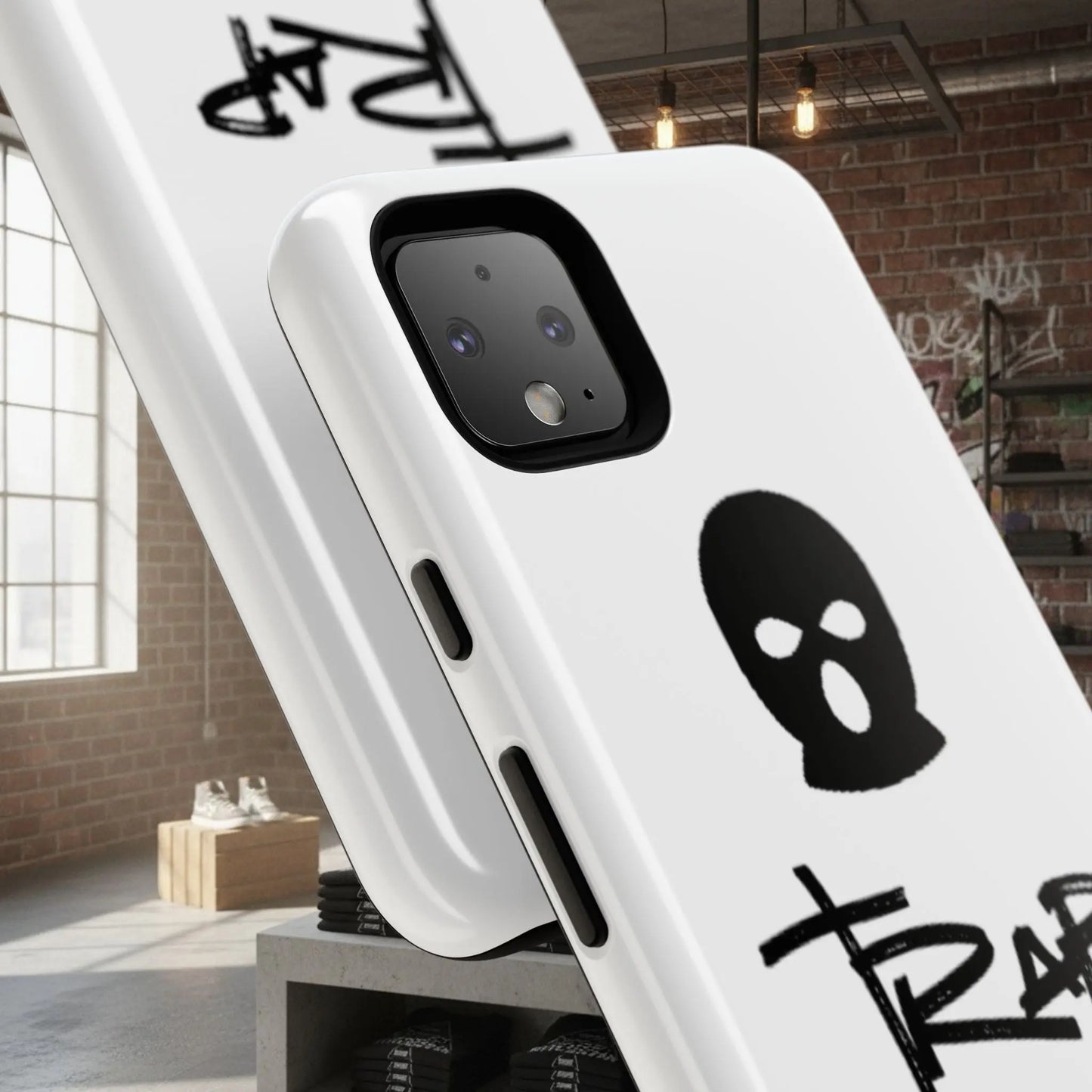Phone Case - 'Trap Threads' Skully Logo Protective Cover Trap Threads clothing