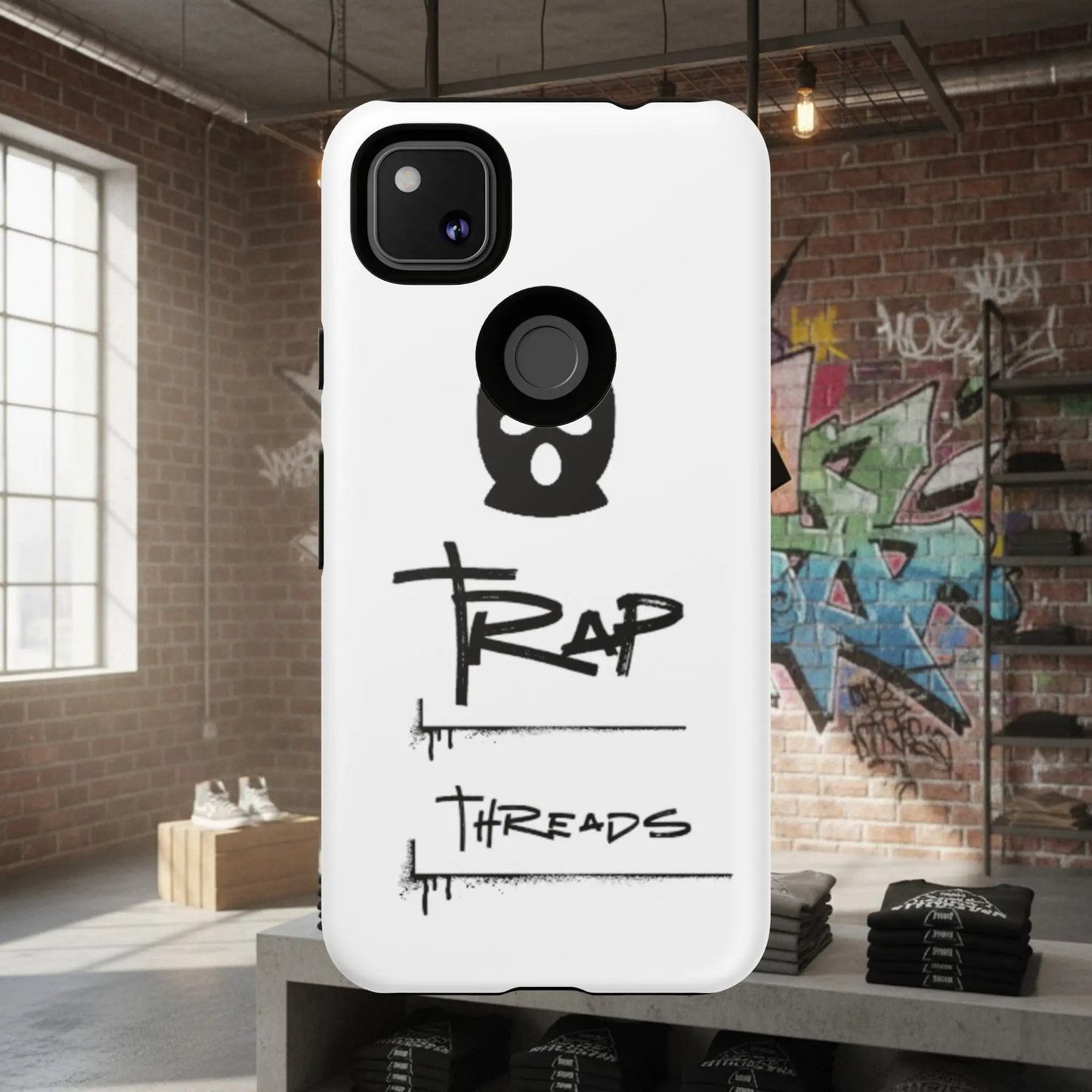 Phone Case - 'Trap Threads' Skully Logo Protective Cover Trap Threads clothing