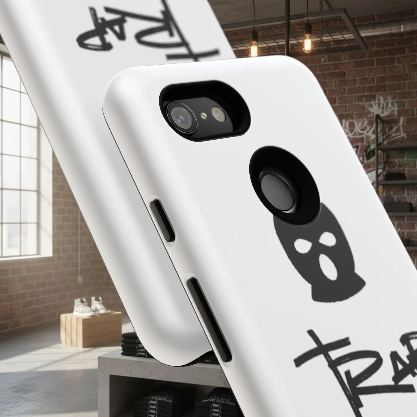 Phone Case - 'Trap Threads' Skully Logo Protective Cover Trap Threads clothing