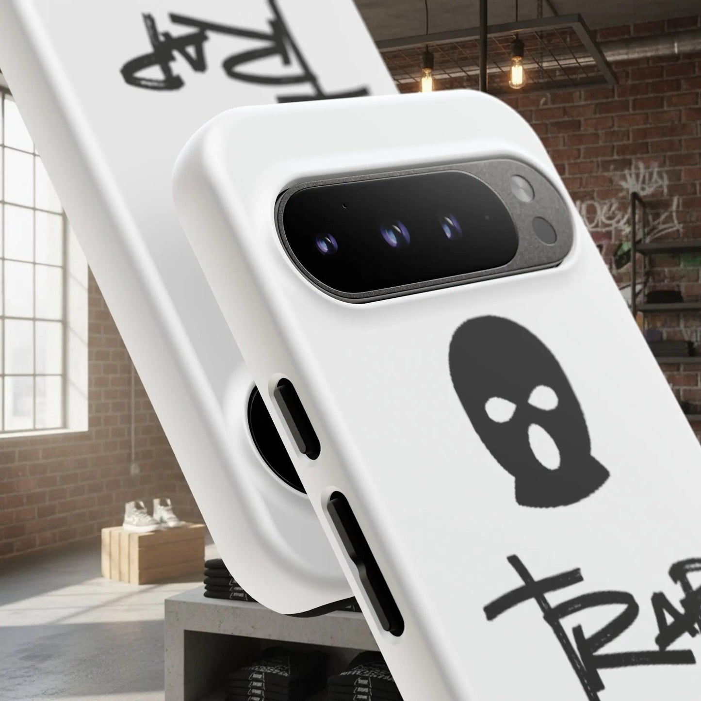 Phone Case - 'Trap Threads' Skully Logo Protective Cover Trap Threads clothing