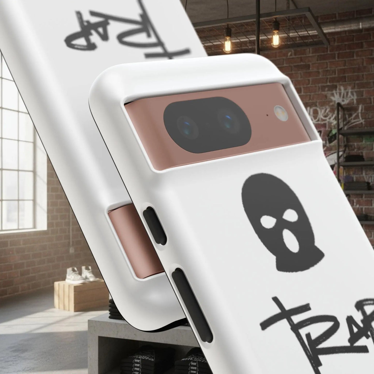 Phone Case - 'Trap Threads' Skully Logo Protective Cover Trap Threads clothing