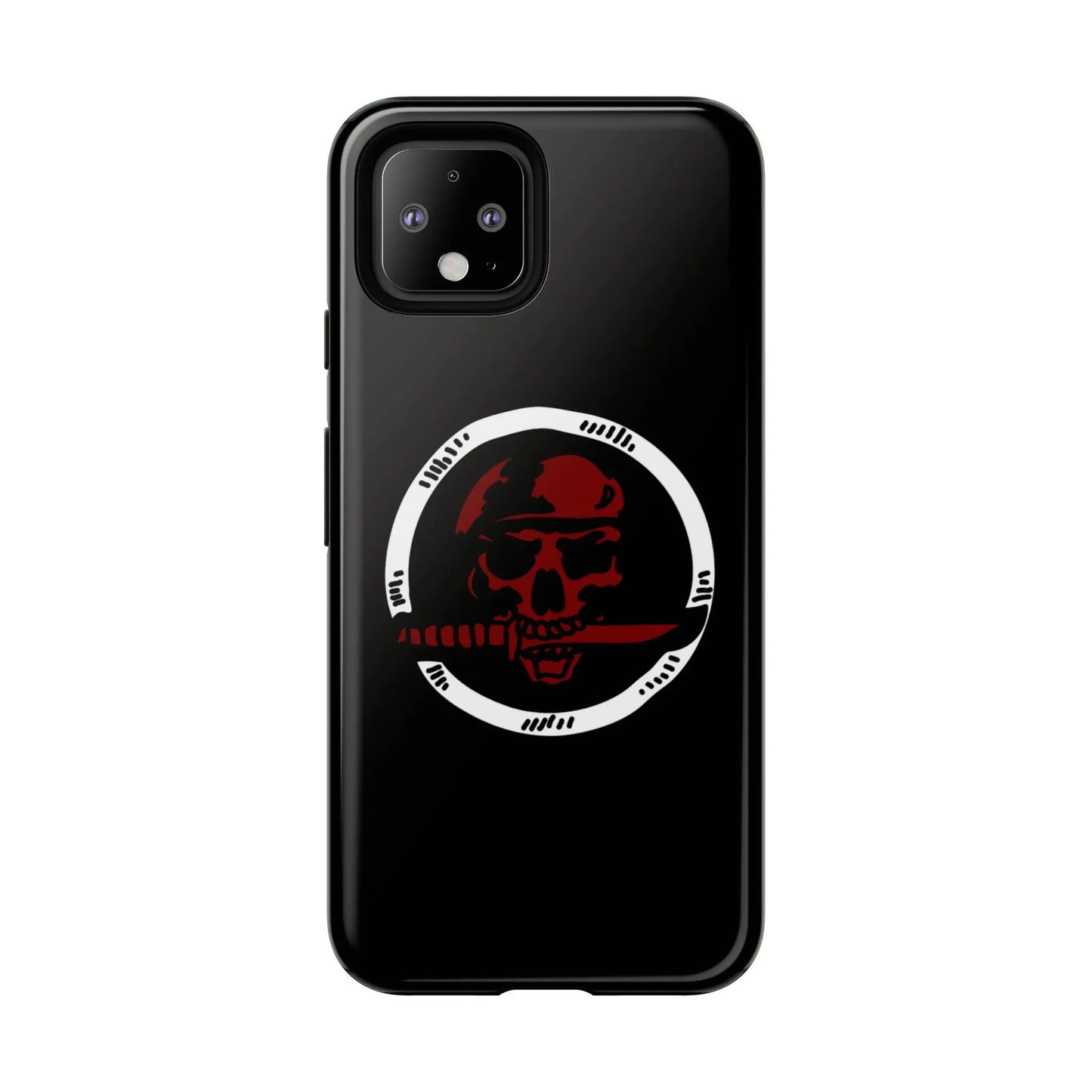 Phone Case - Skull and Sword Edgy Smartphone Cover for Men Printify