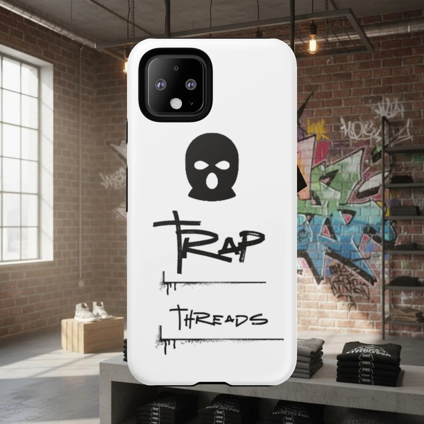 Phone Case - 'Trap Threads' Skully Logo Protective Cover Trap Threads clothing