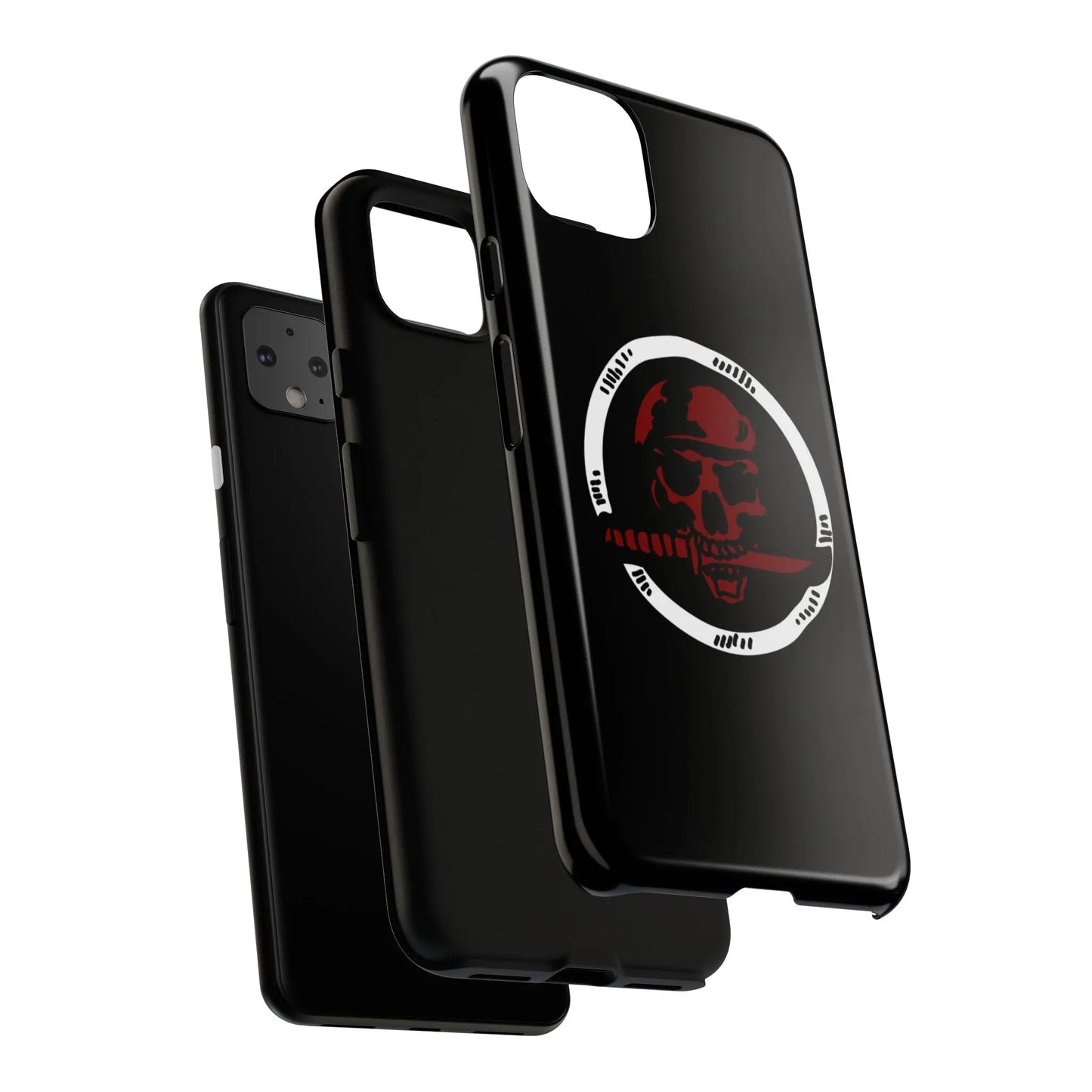 Phone Case - Skull and Sword Edgy Smartphone Cover for Men Printify