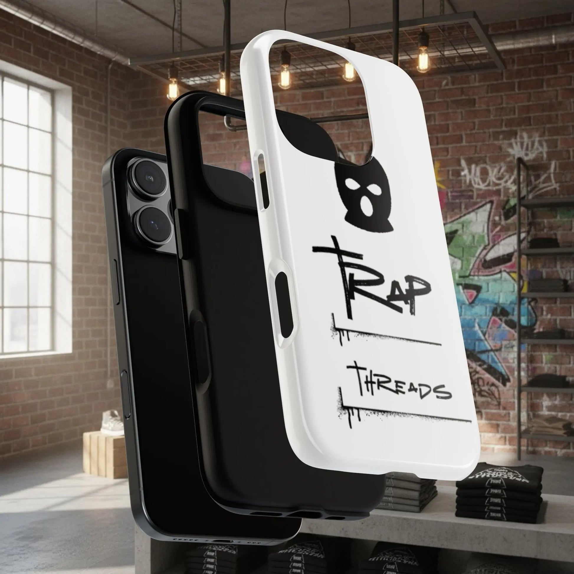 Phone Case - 'Trap Threads' Skully Logo Protective Cover Trap Threads clothing