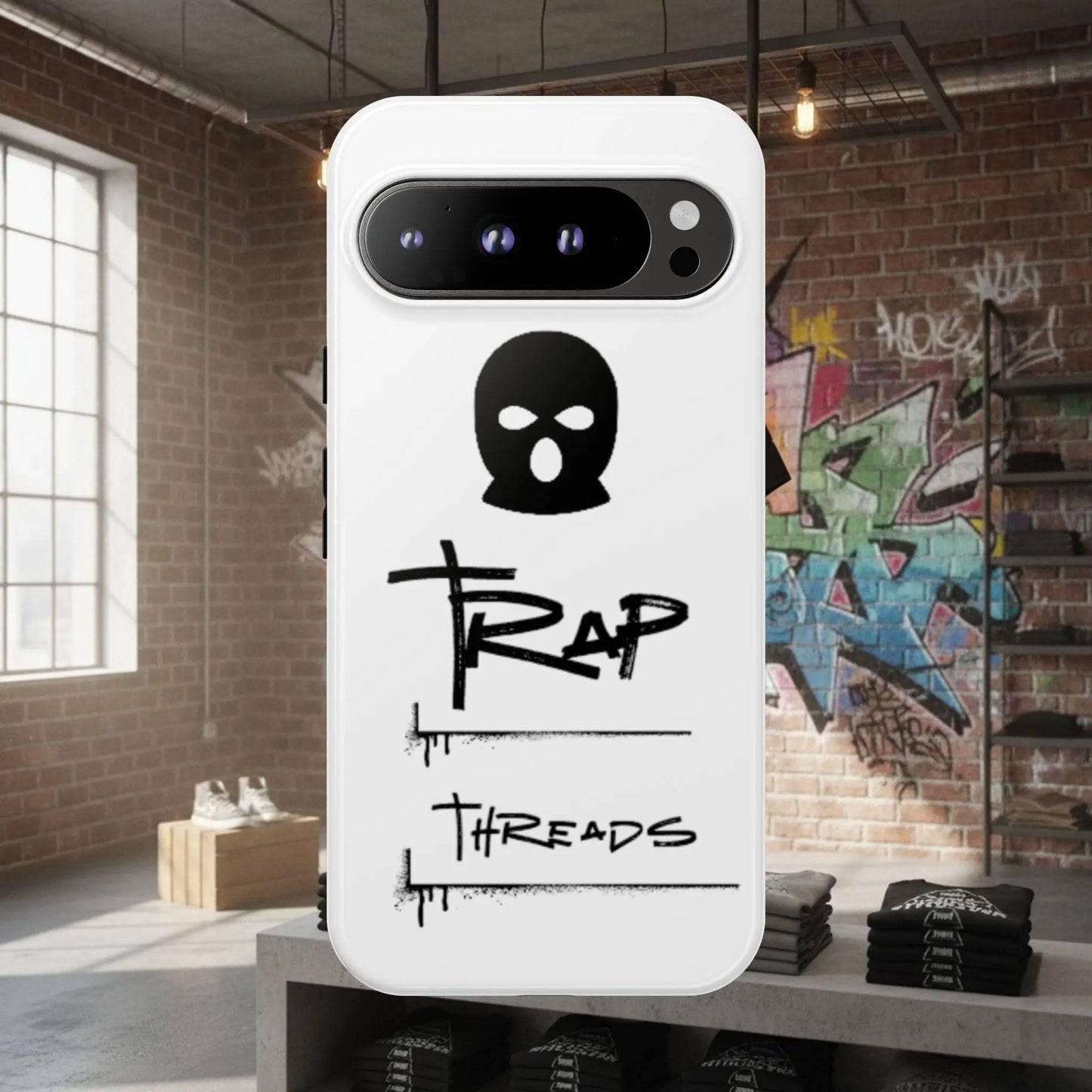 Phone Case - 'Trap Threads' Skully Logo Protective Cover Trap Threads clothing
