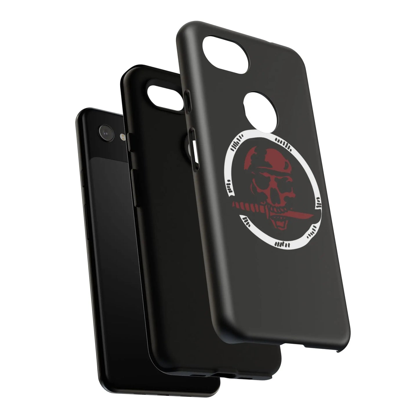 Phone Case - Skull and Sword Edgy Smartphone Cover for Men Printify