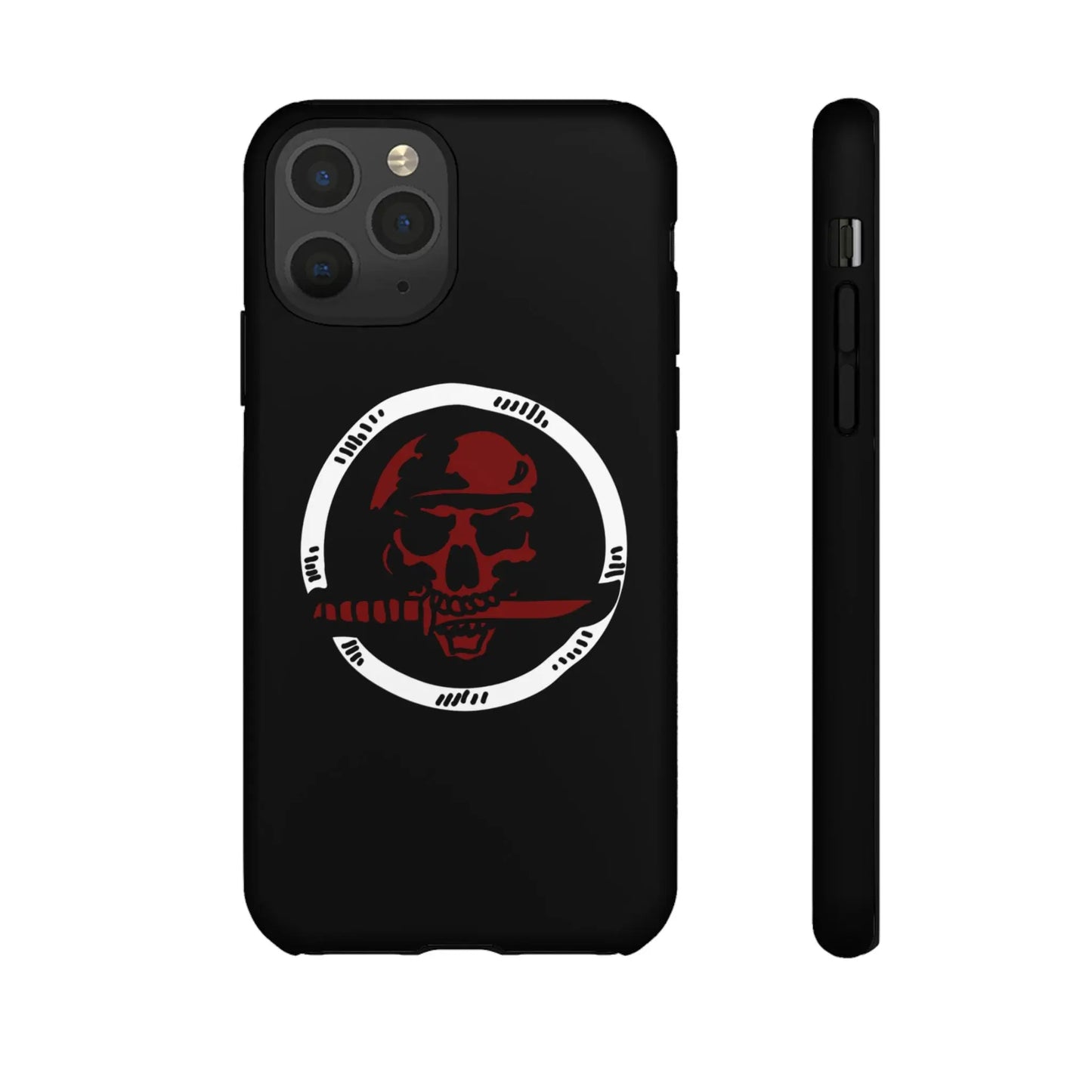 Phone Case - Skull and Sword Edgy Smartphone Cover for Men Printify