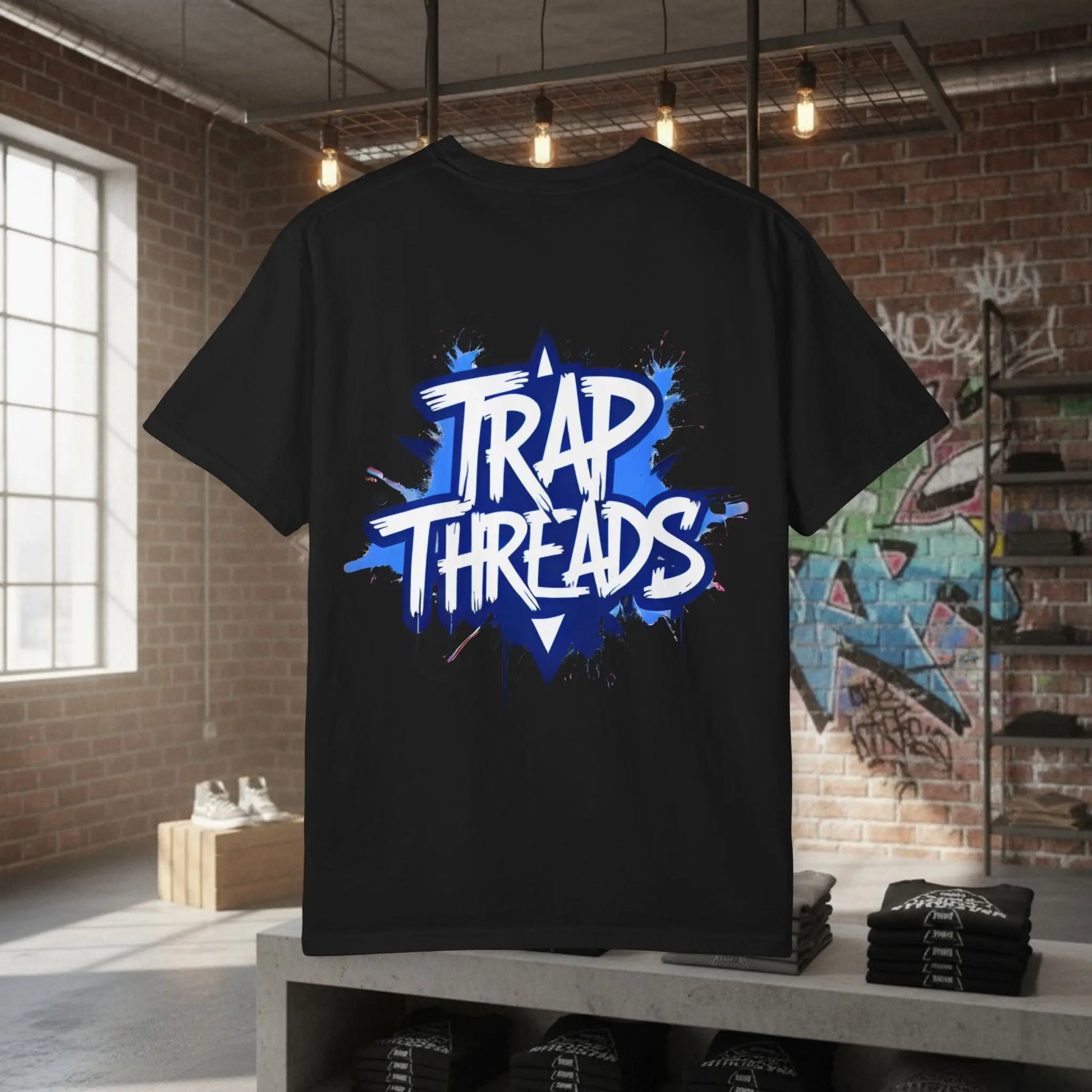 Trap Threads T-Shirt - Streetwear Hip-Hop Graphic Tee Printify