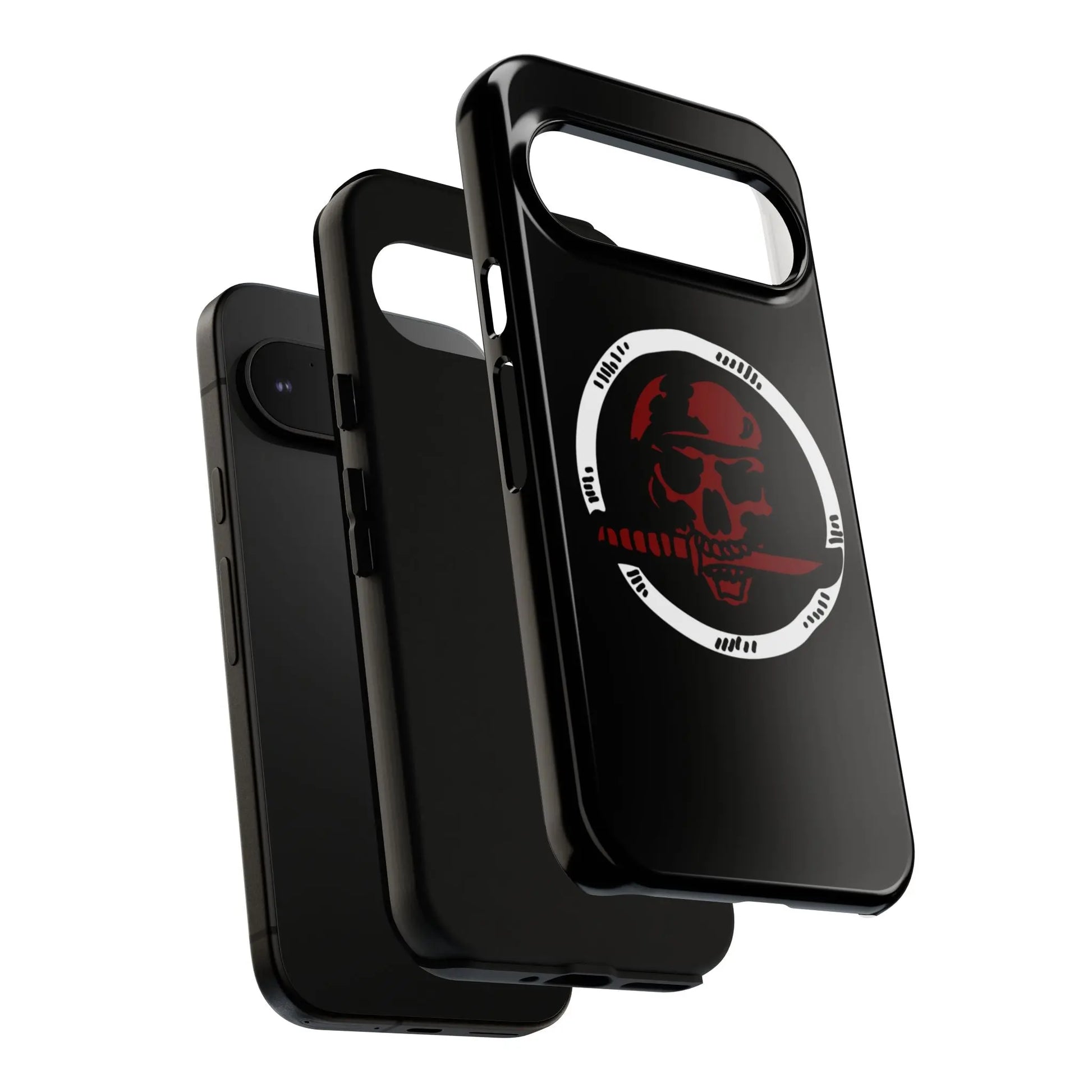 Phone Case - Skull and Sword Edgy Smartphone Cover for Men Printify