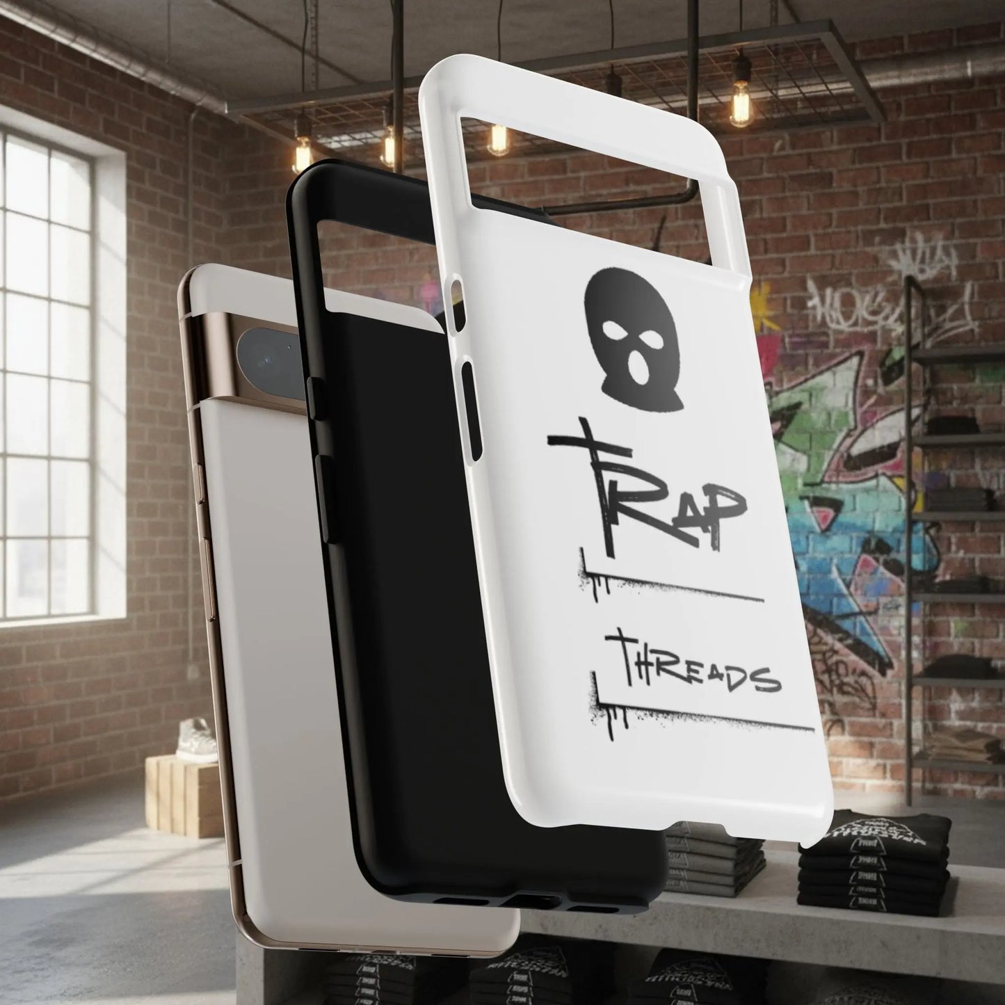 Phone Case - 'Trap Threads' Skully Logo Protective Cover Trap Threads clothing