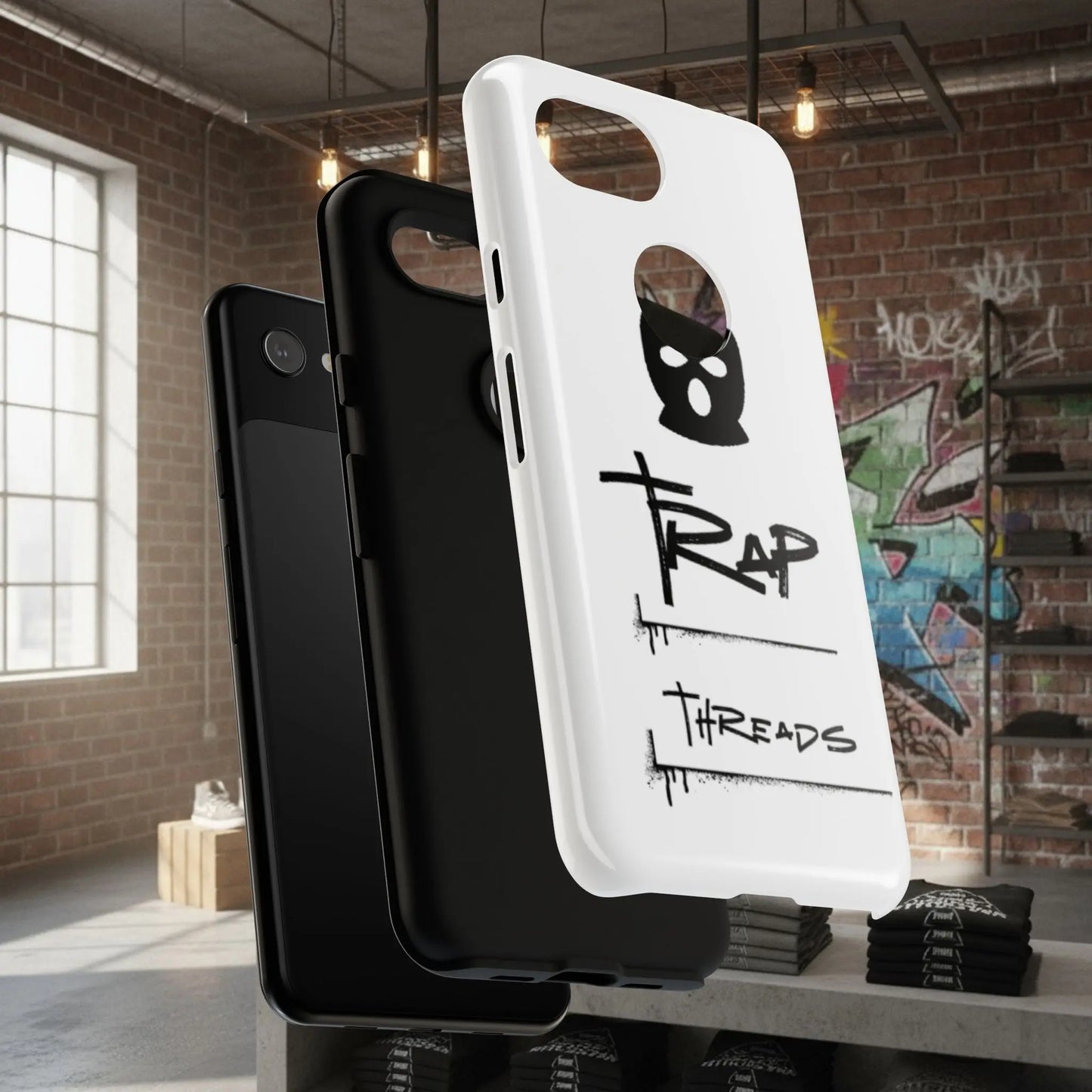 Phone Case - 'Trap Threads' Skully Logo Protective Cover Trap Threads clothing