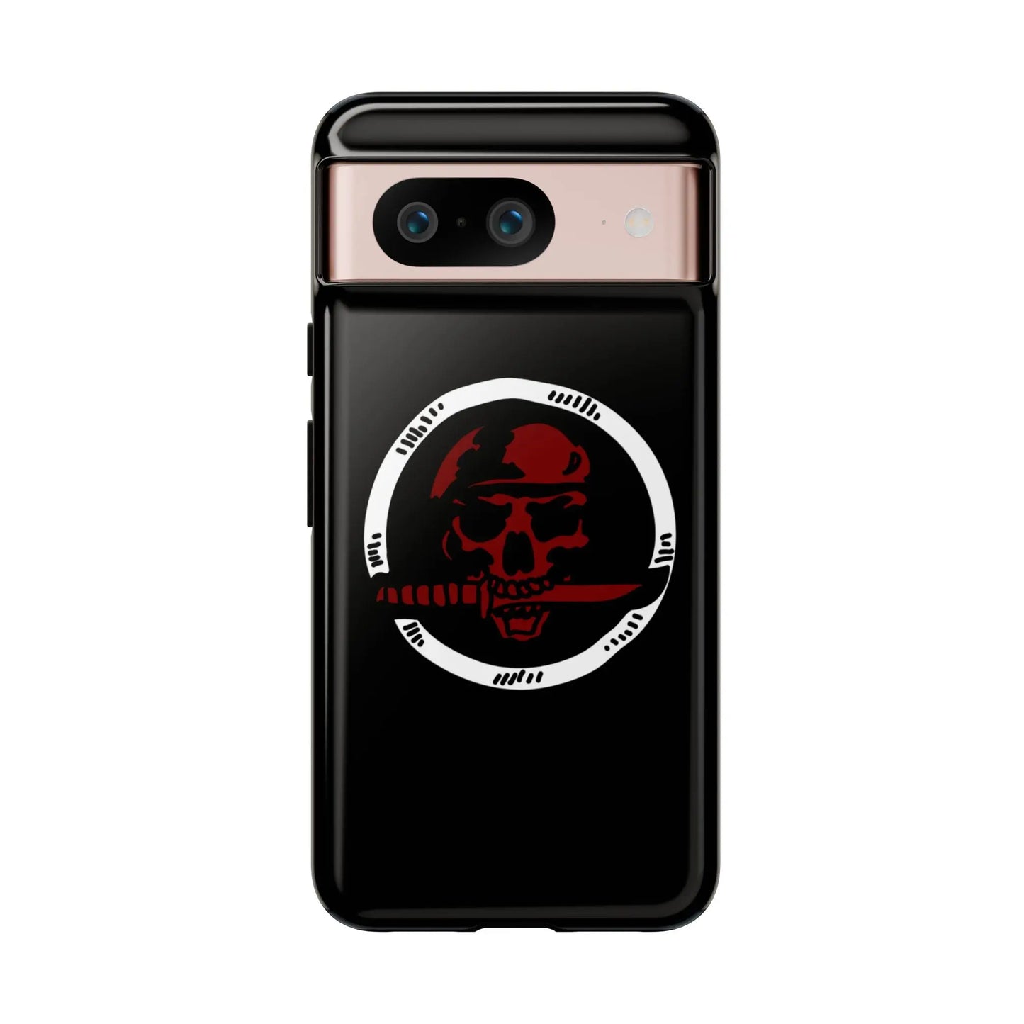 Phone Case - Skull and Sword Edgy Smartphone Cover for Men Printify