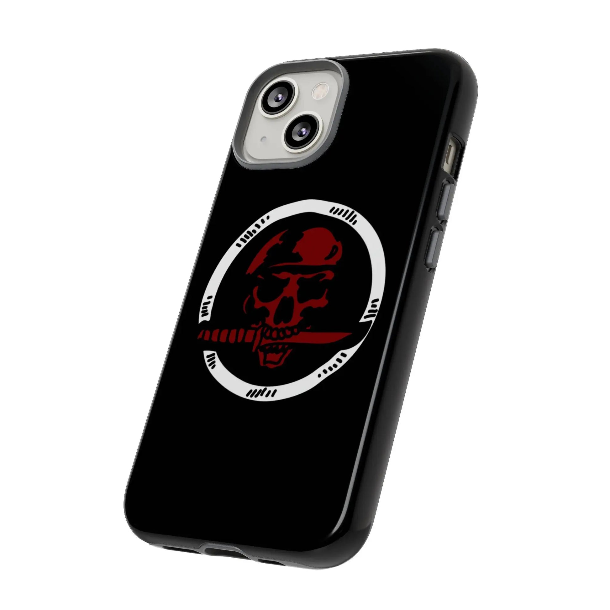 Phone Case - Skull and Sword Edgy Smartphone Cover for Men Printify