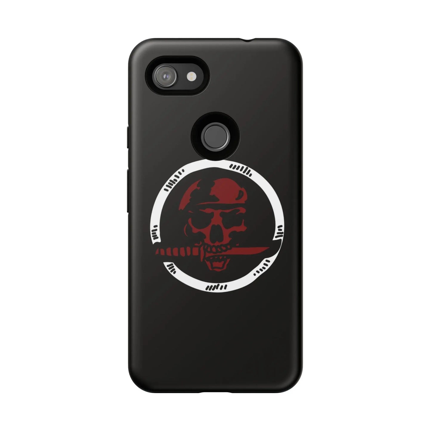Phone Case - Skull and Sword Edgy Smartphone Cover for Men Printify