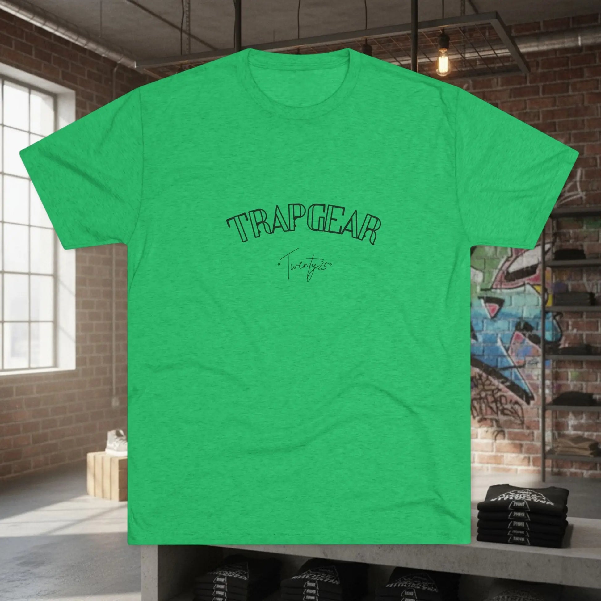 Wolf Logo Tri-Blend Tee Printify