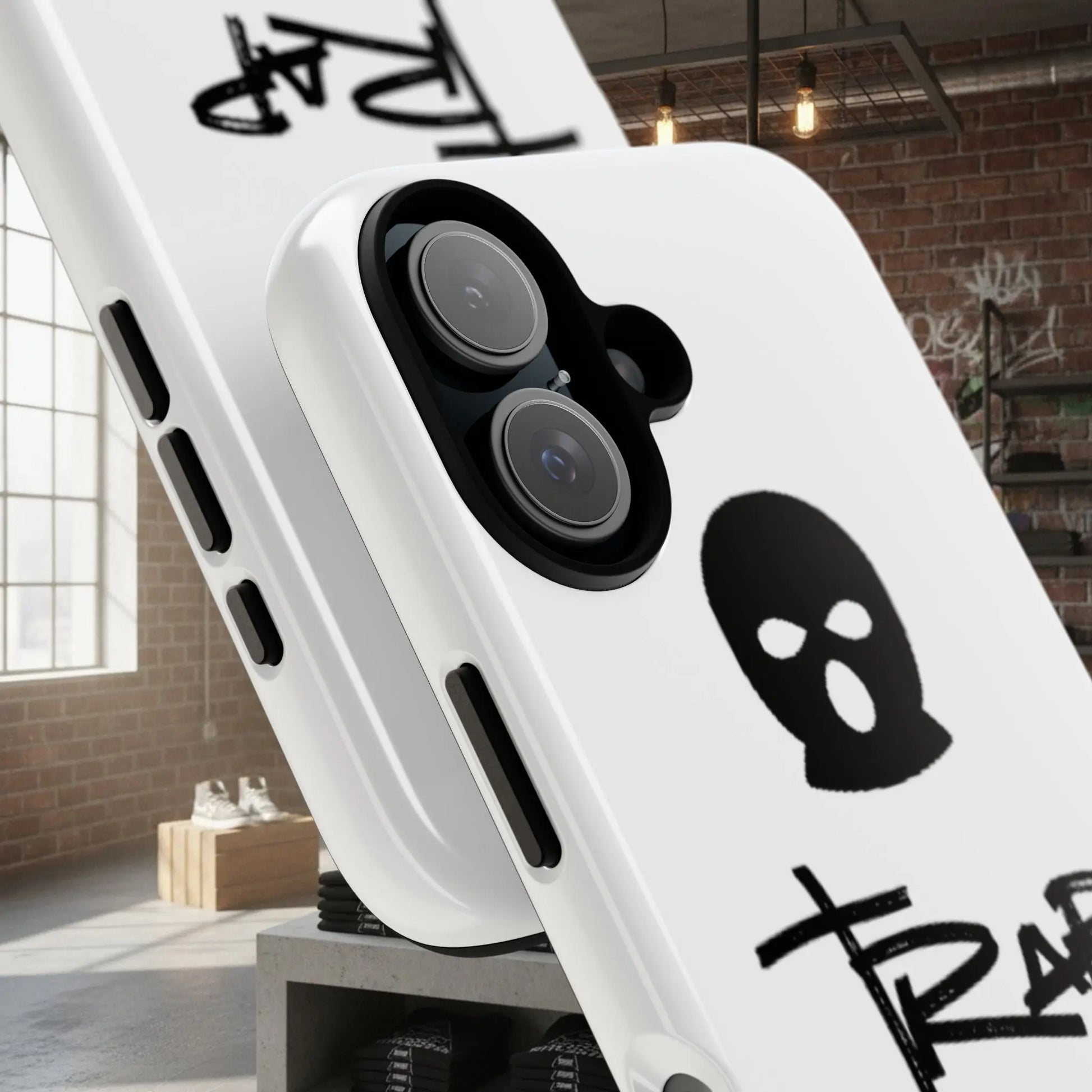 Phone Case - 'Trap Threads' Skully Logo Protective Cover Trap Threads clothing