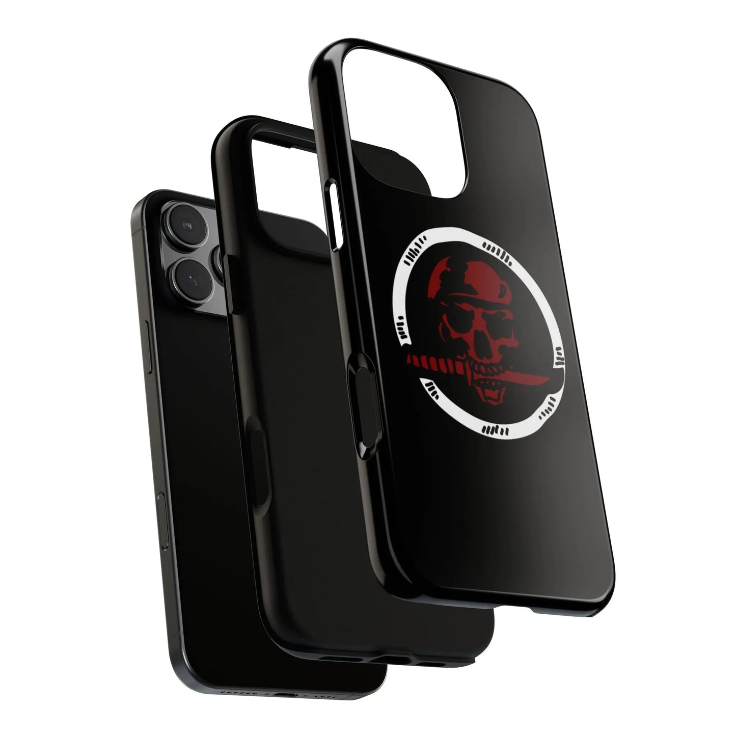 Phone Case - Skull and Sword Edgy Smartphone Cover for Men Printify