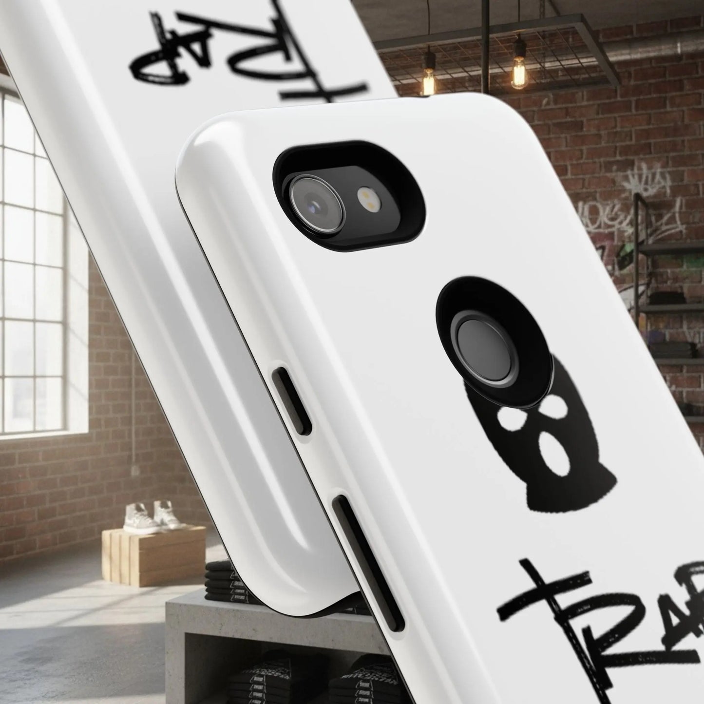 Phone Case - 'Trap Threads' Skully Logo Protective Cover Trap Threads clothing