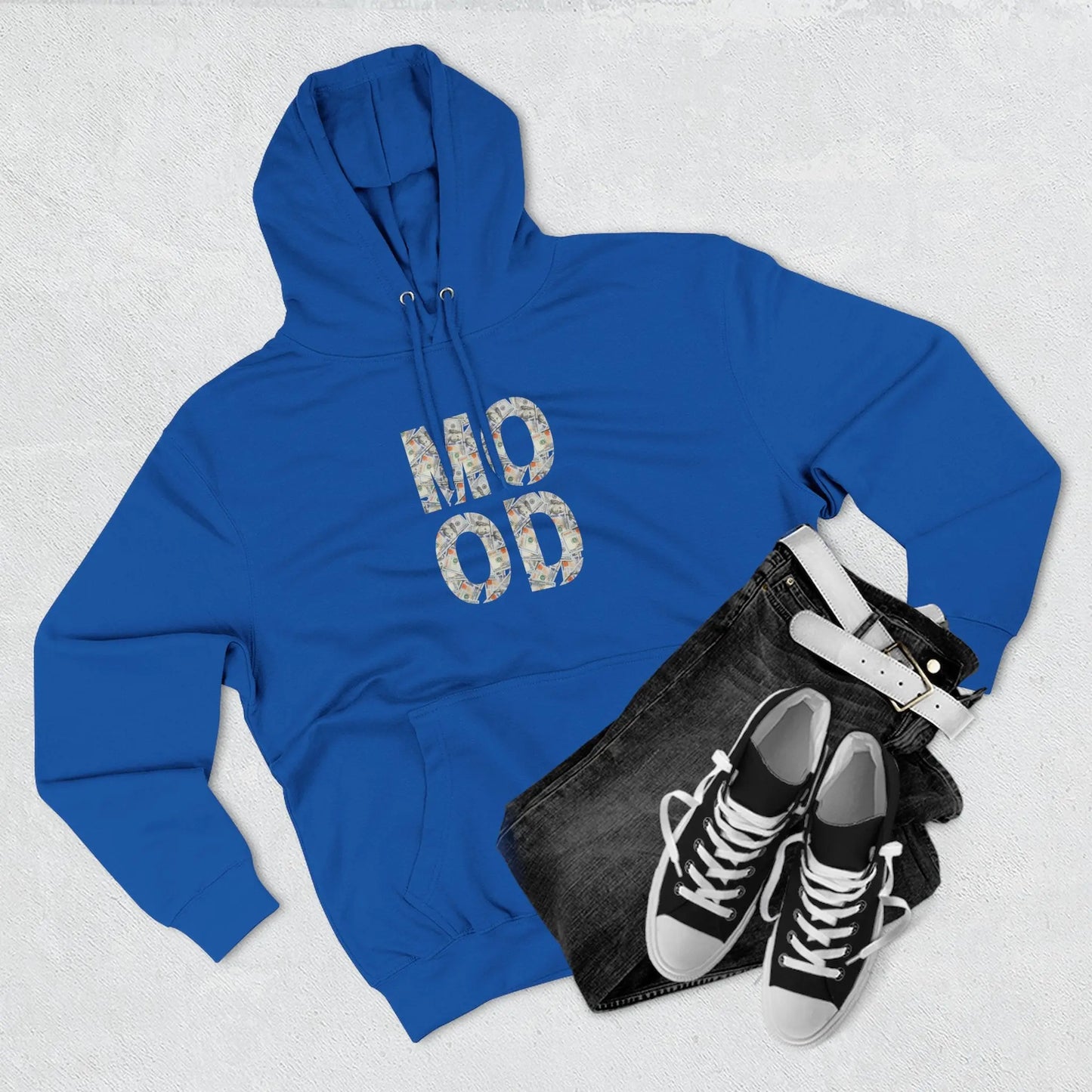 Mood Fleece Hoodie Printify