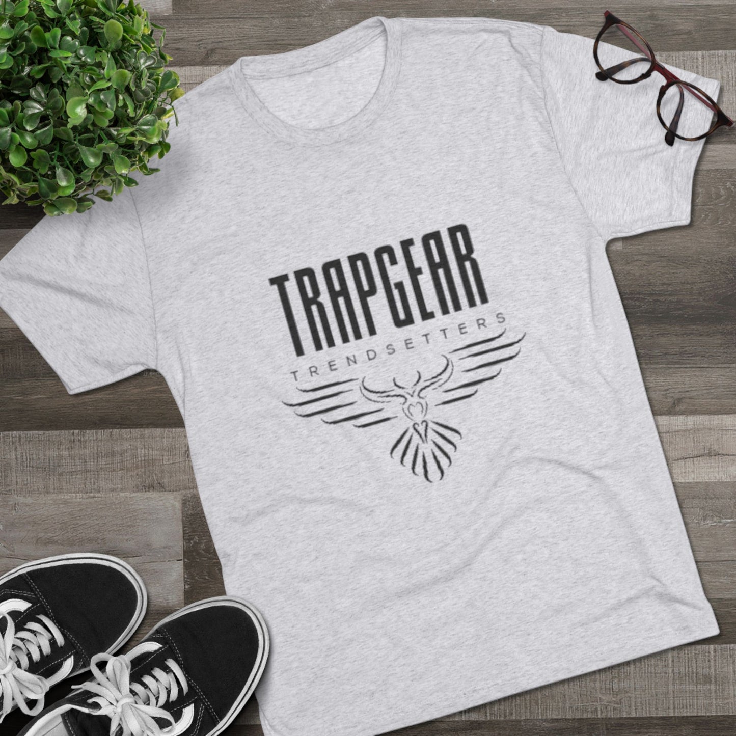 TrapGear Hustle Trees Graphic Tee — Trendsetter Streetwear Crew