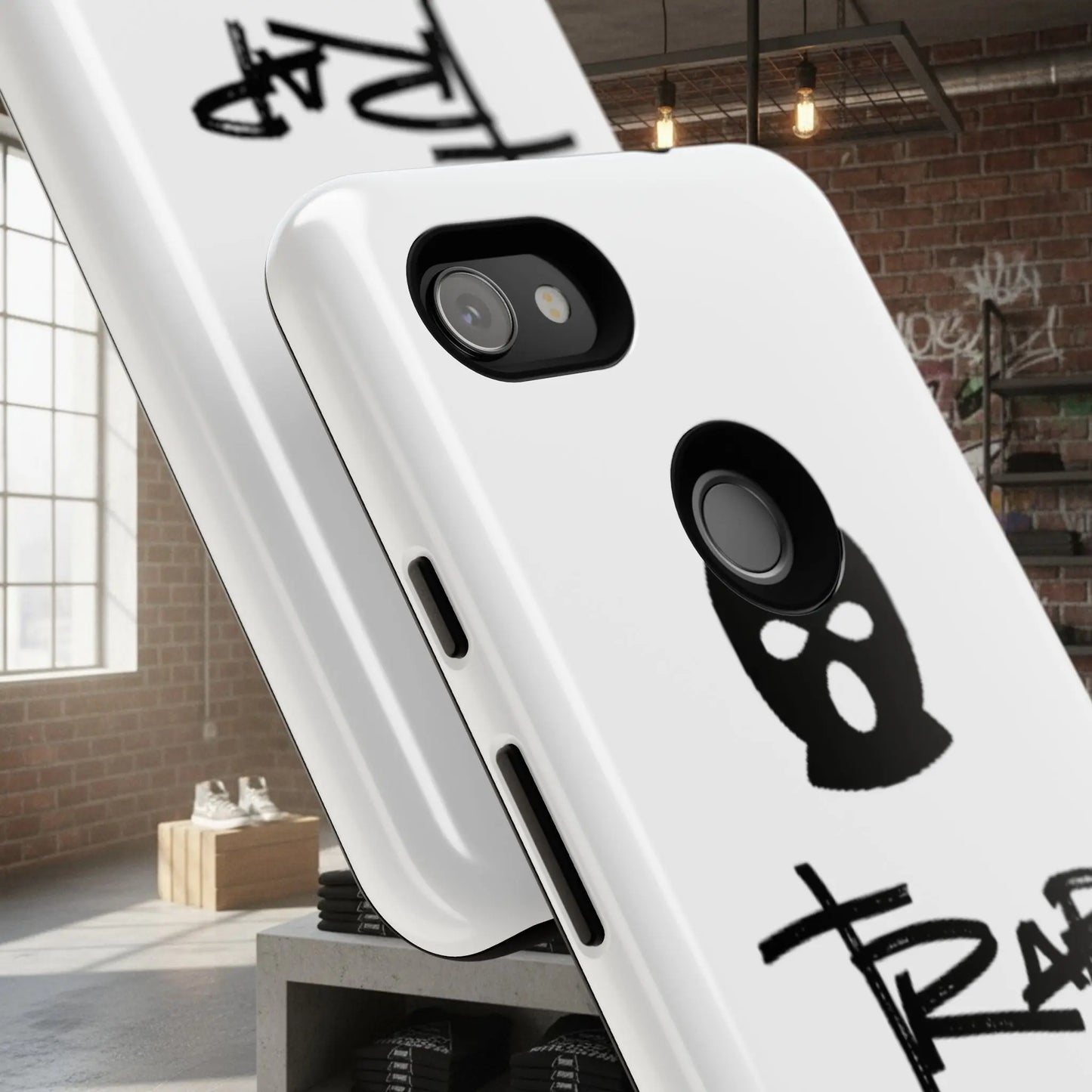 Phone Case - 'Trap Threads' Skully Logo Protective Cover Trap Threads clothing