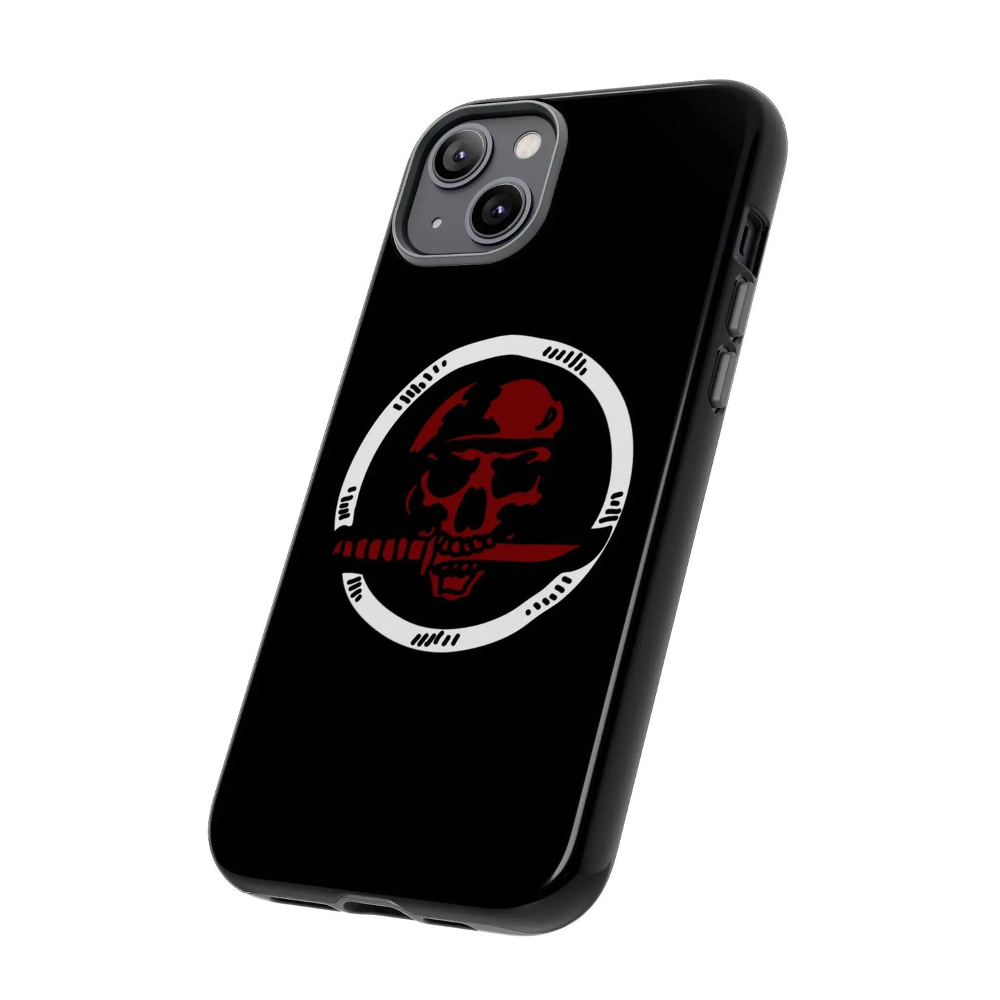Phone Case - Skull and Sword Edgy Smartphone Cover for Men Printify
