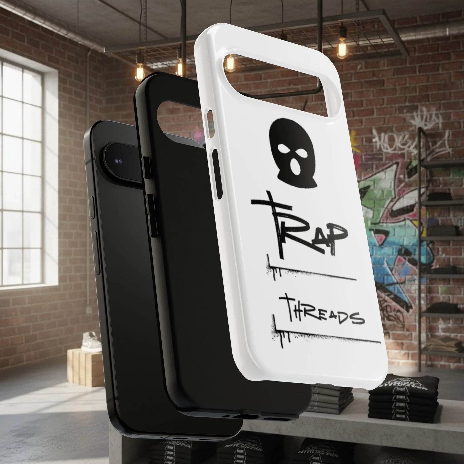 Phone Case - 'Trap Threads' Skully Logo Protective Cover Trap Threads clothing