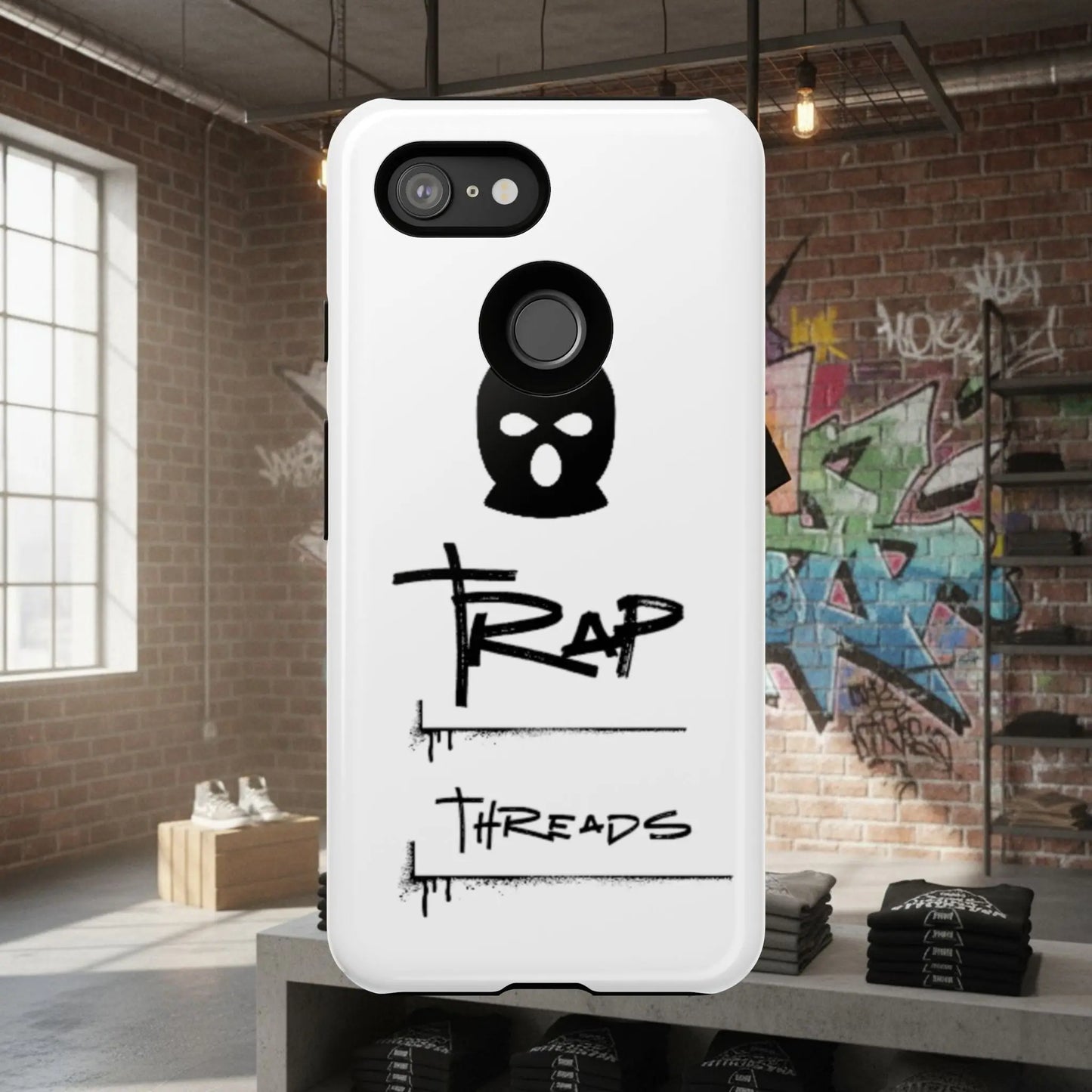 Phone Case - 'Trap Threads' Skully Logo Protective Cover Trap Threads clothing