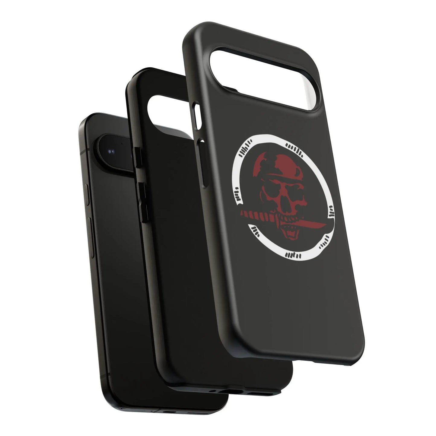 Phone Case - Skull and Sword Edgy Smartphone Cover for Men Printify