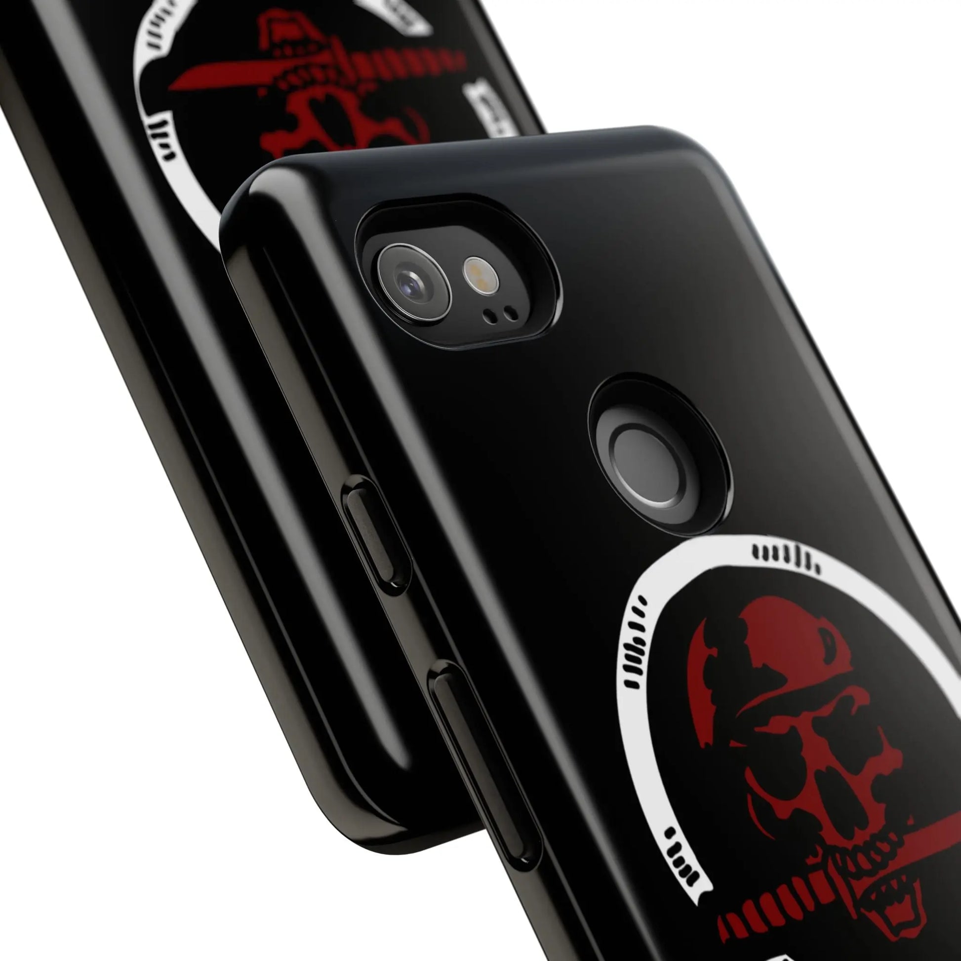 Phone Case - Skull and Sword Edgy Smartphone Cover for Men Printify