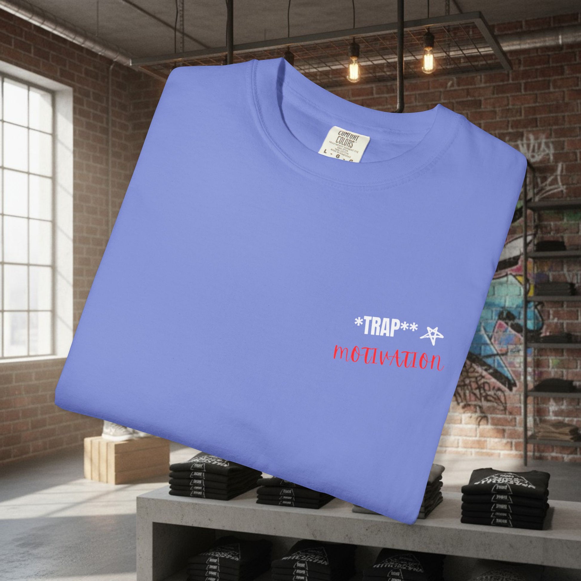 Trap Motivation Bulldog Mentality T-Shirt by Printify