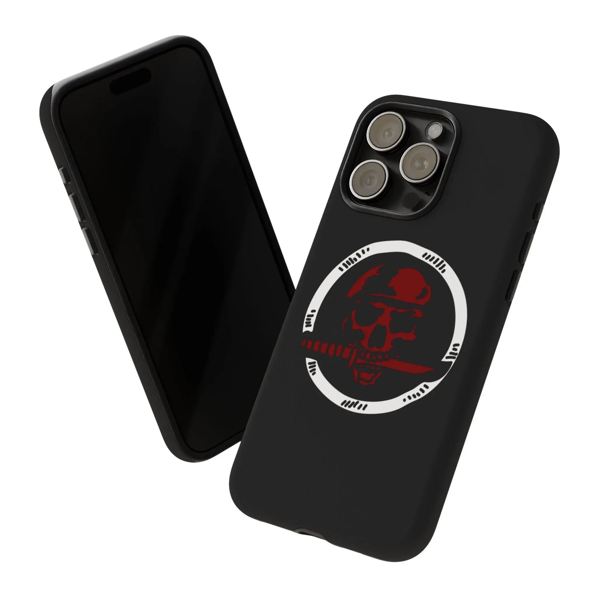 Phone Case - Skull and Sword Edgy Smartphone Cover for Men Printify