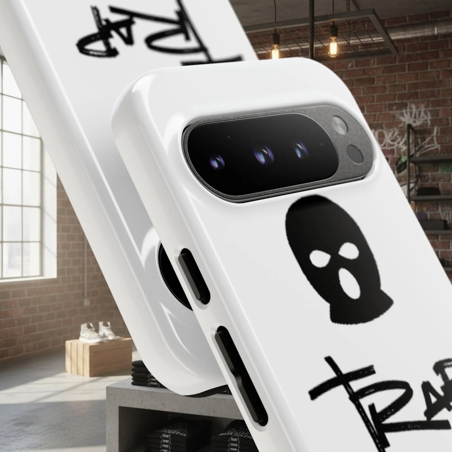 Phone Case - 'Trap Threads' Skully Logo Protective Cover Trap Threads clothing