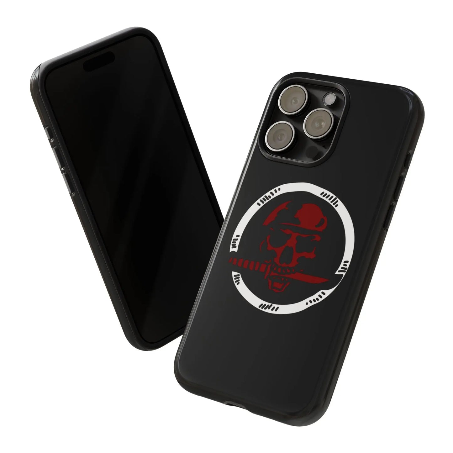 Phone Case - Skull and Sword Edgy Smartphone Cover for Men Printify