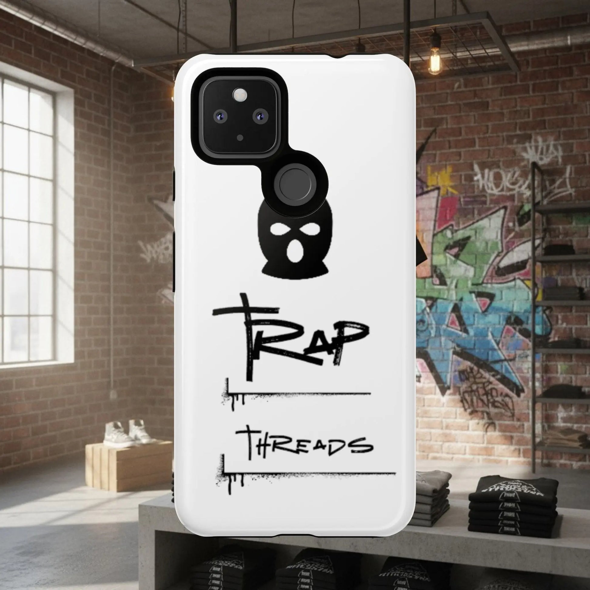 Phone Case - 'Trap Threads' Skully Logo Protective Cover Trap Threads clothing