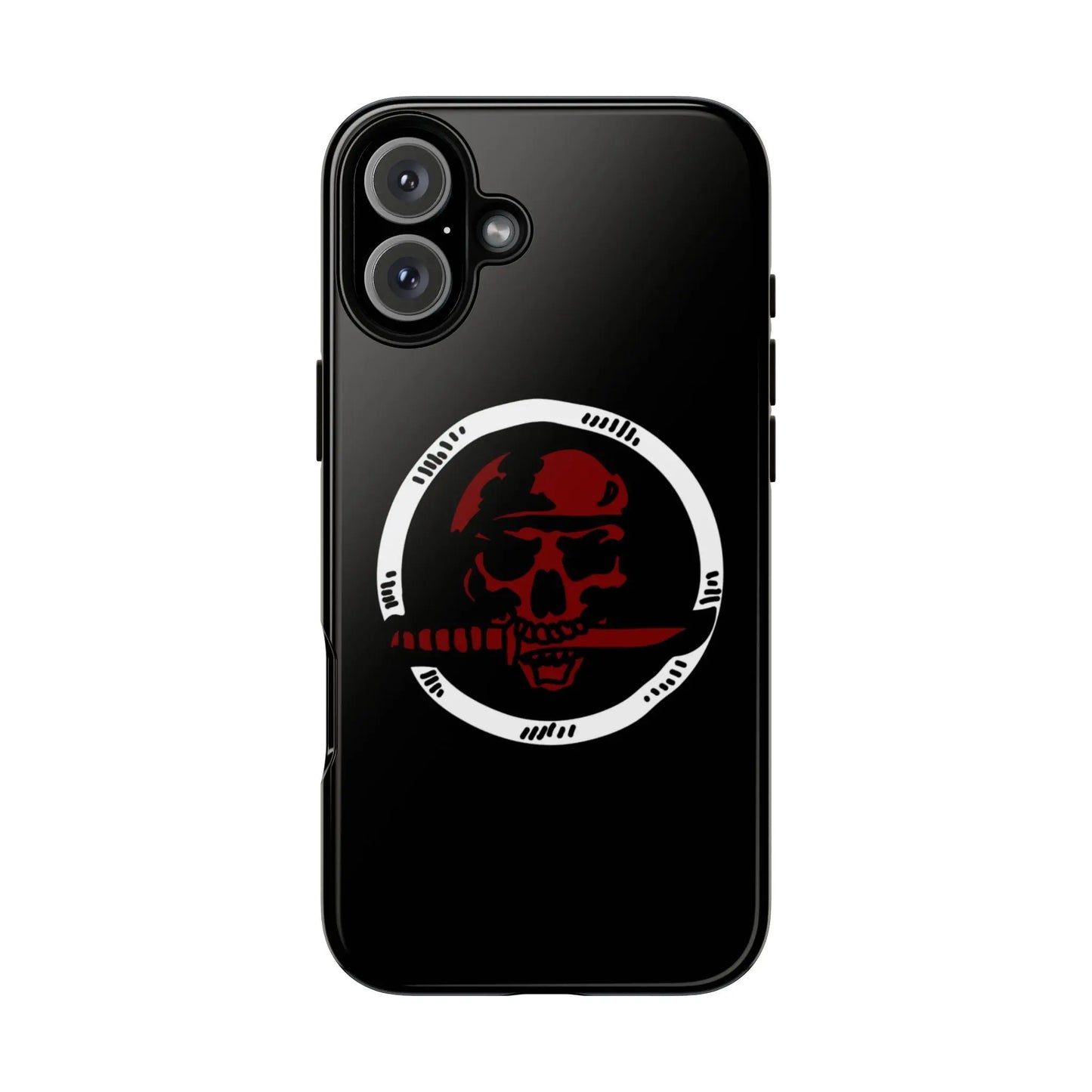 Phone Case - Skull and Sword Edgy Smartphone Cover for Men Printify
